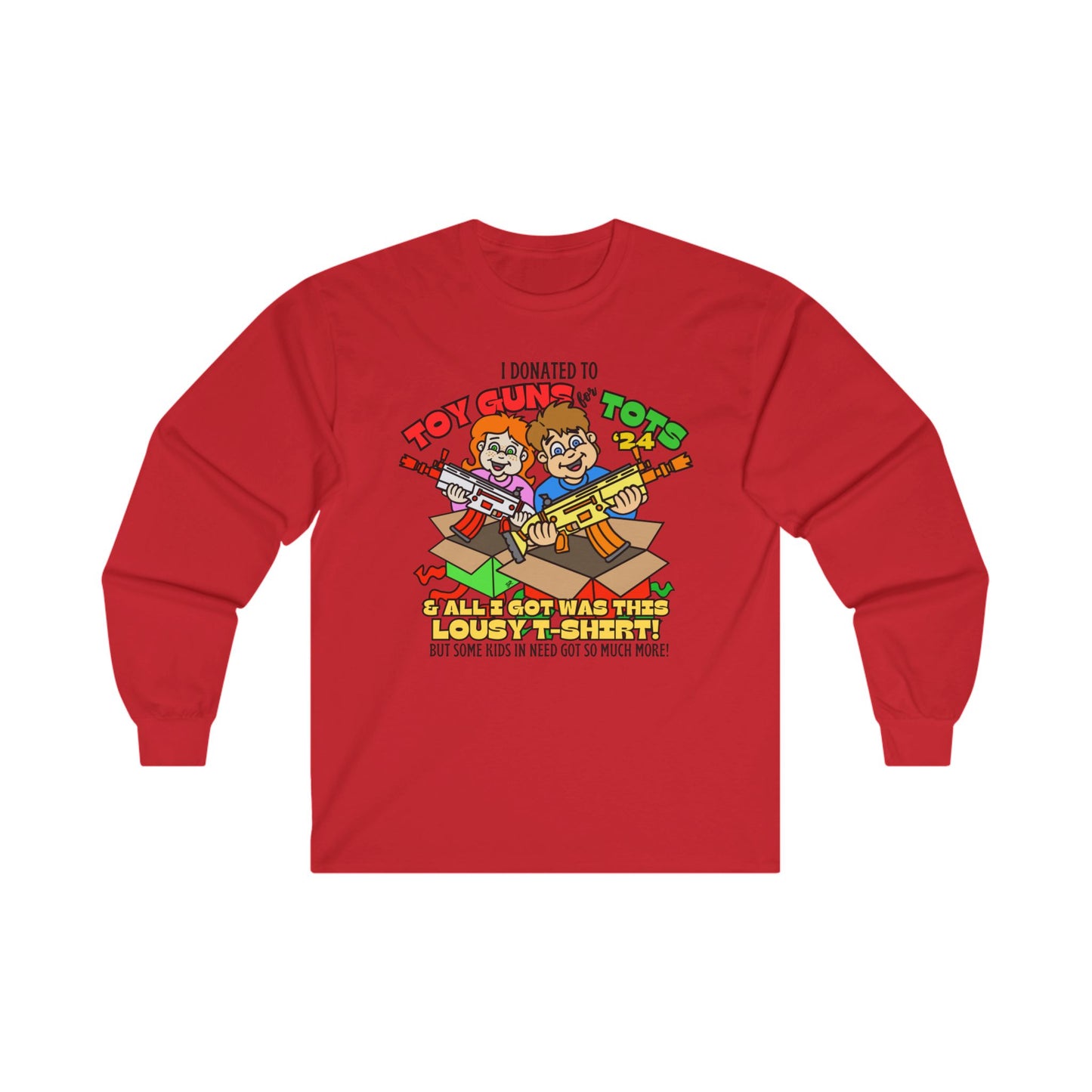 TG4T Donation LS Tee Ultra Cotton Long Sleeve Tee