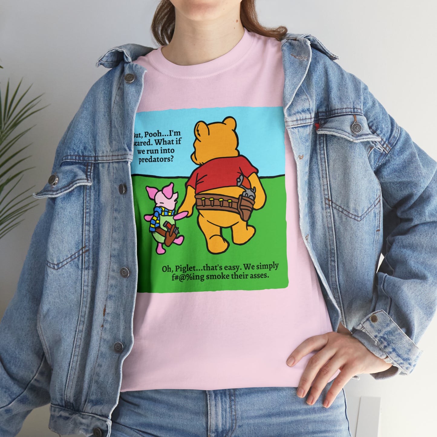 Pew & Piglet Unisex Heavy Cotton Tee