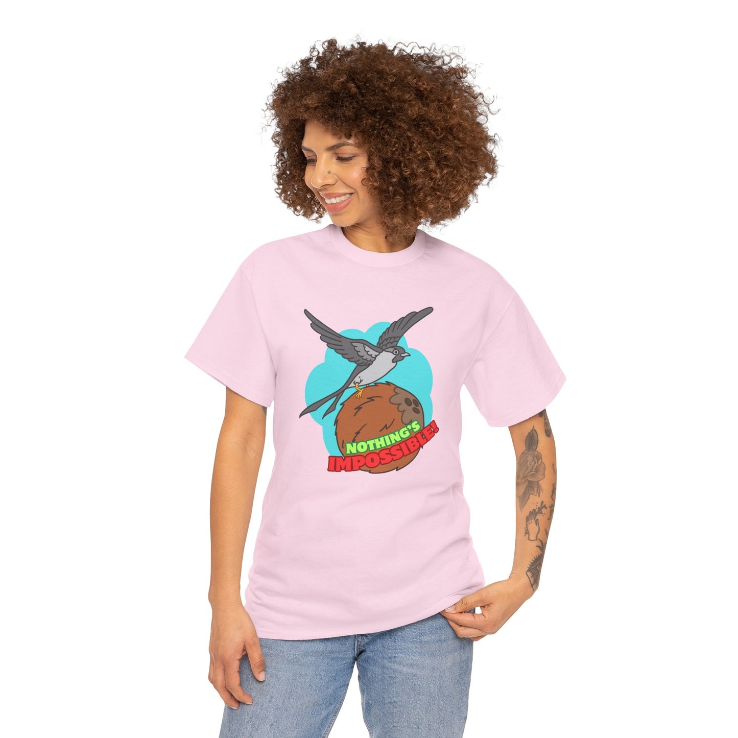 Laden Swallow Unisex Heavy Cotton Tee