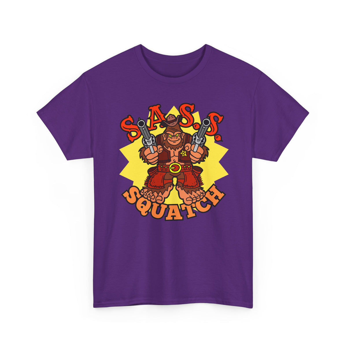 SASS-Squatch Unisex Heavy Cotton Tee