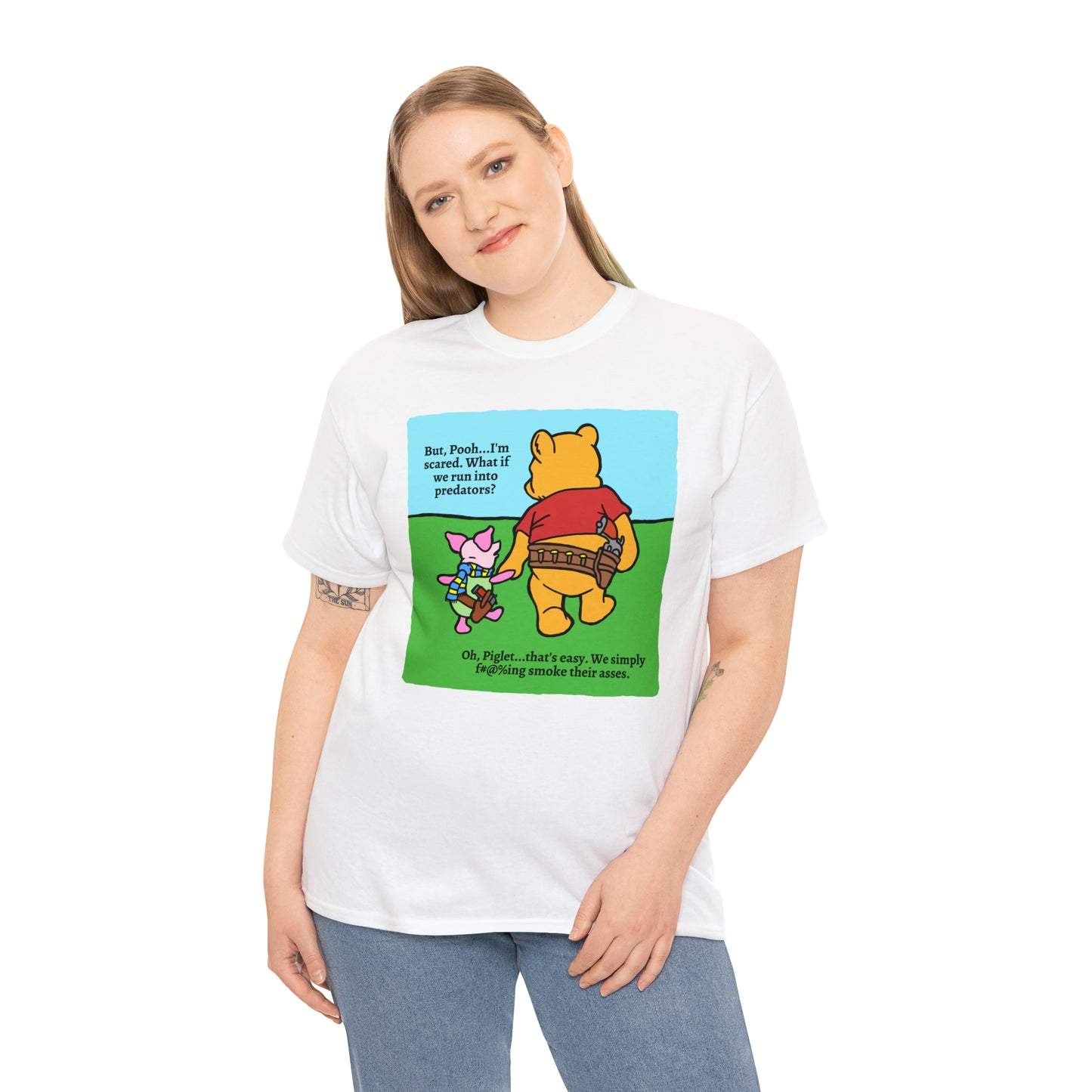 Pew & Piglet Unisex Heavy Cotton Tee