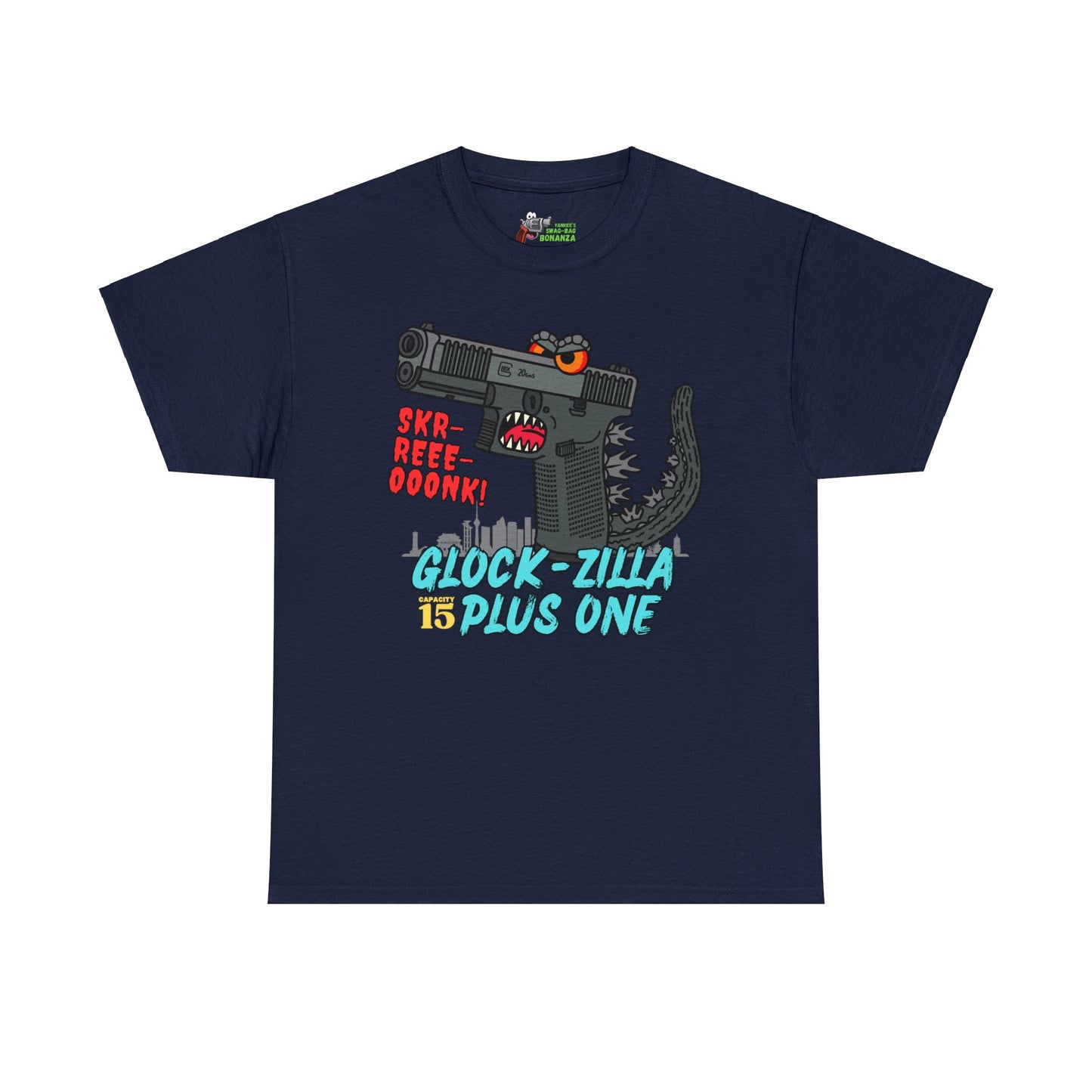Glock-zilla! Unisex Heavy Cotton Tee