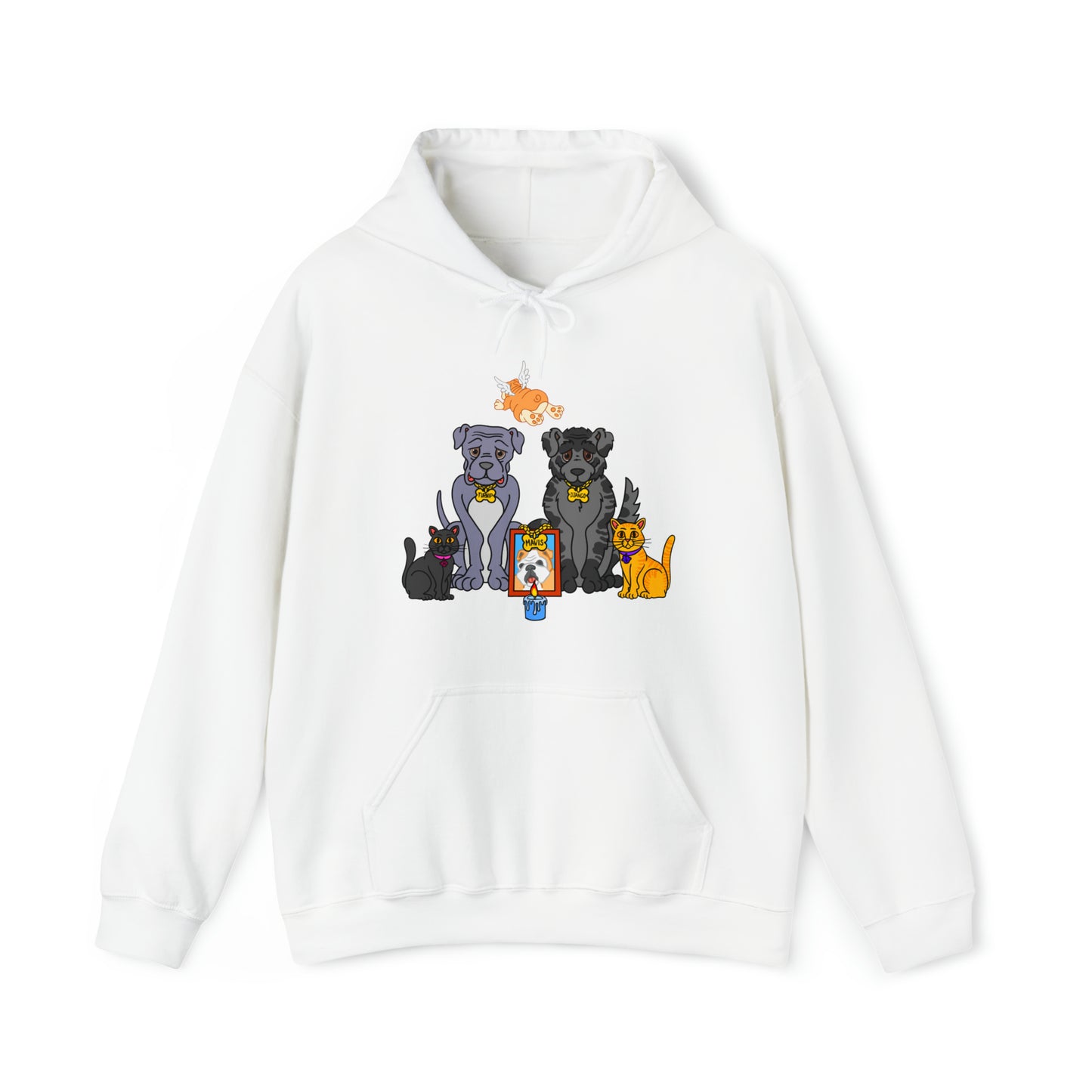 Lost but Still Loved (Mavis Tribute) Unisex Heavy Blend™ Hooded Sweatshirt