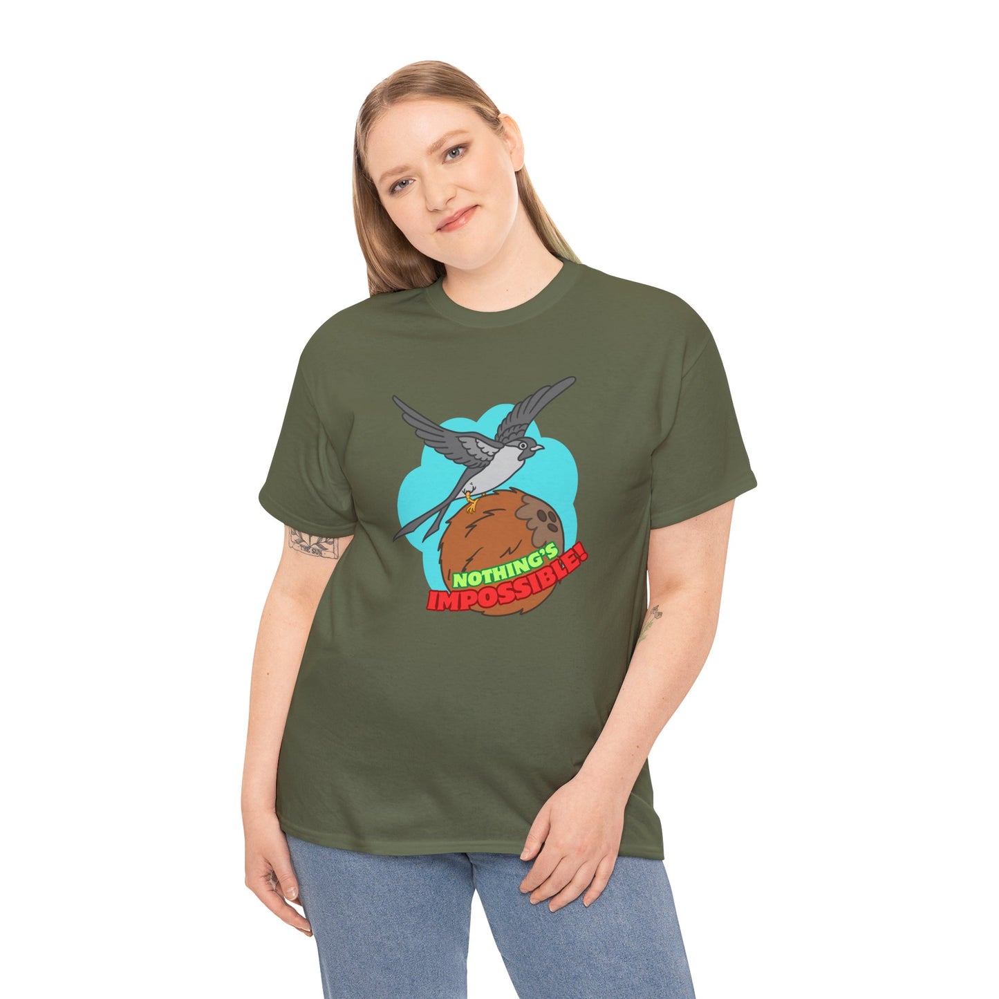 Laden Swallow Unisex Heavy Cotton Tee
