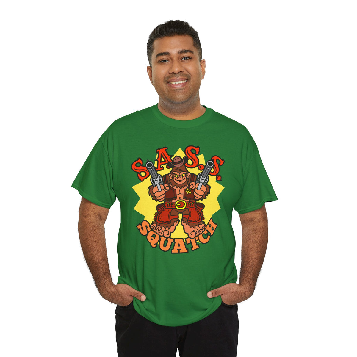 SASS-Squatch Unisex Heavy Cotton Tee