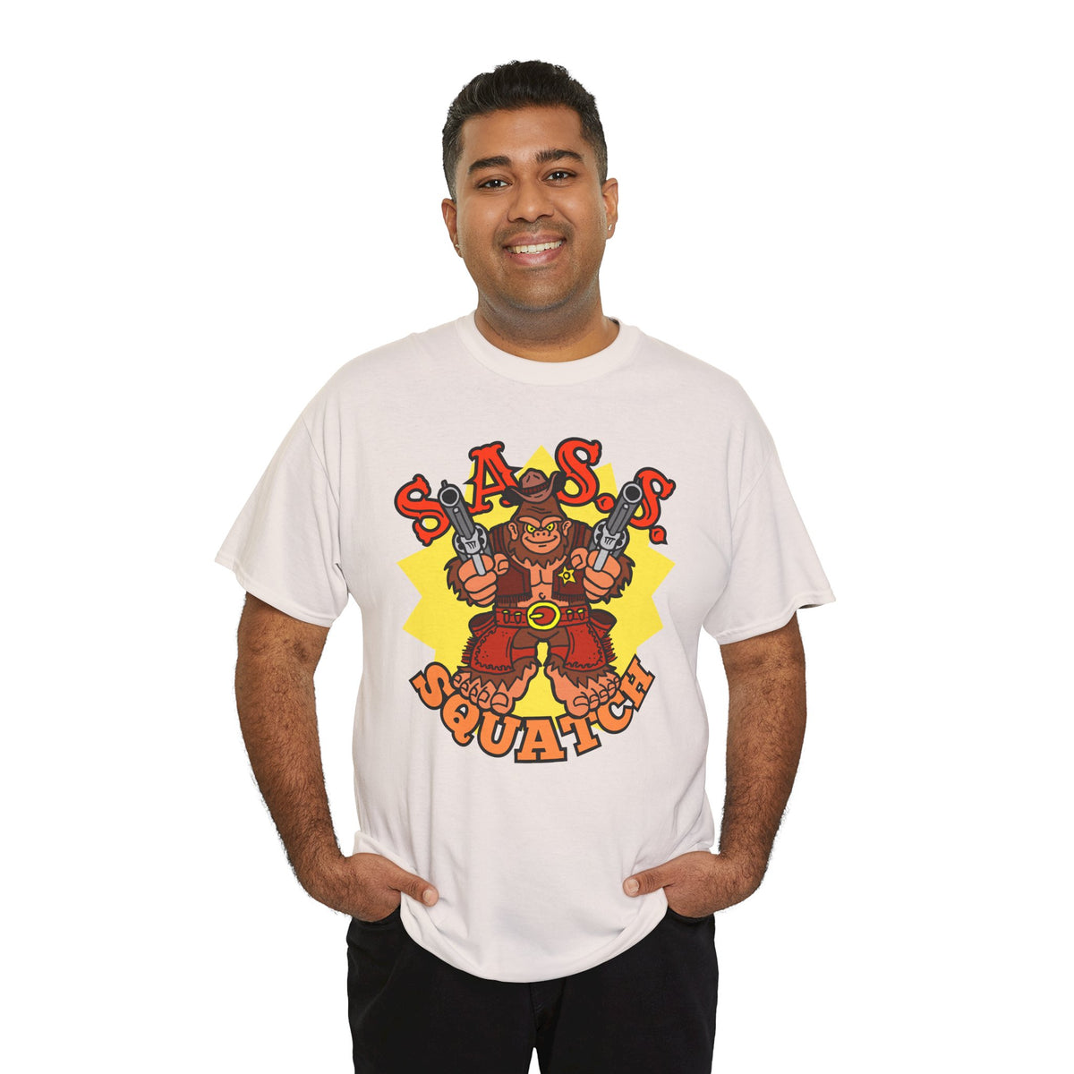 SASS-Squatch Unisex Heavy Cotton Tee