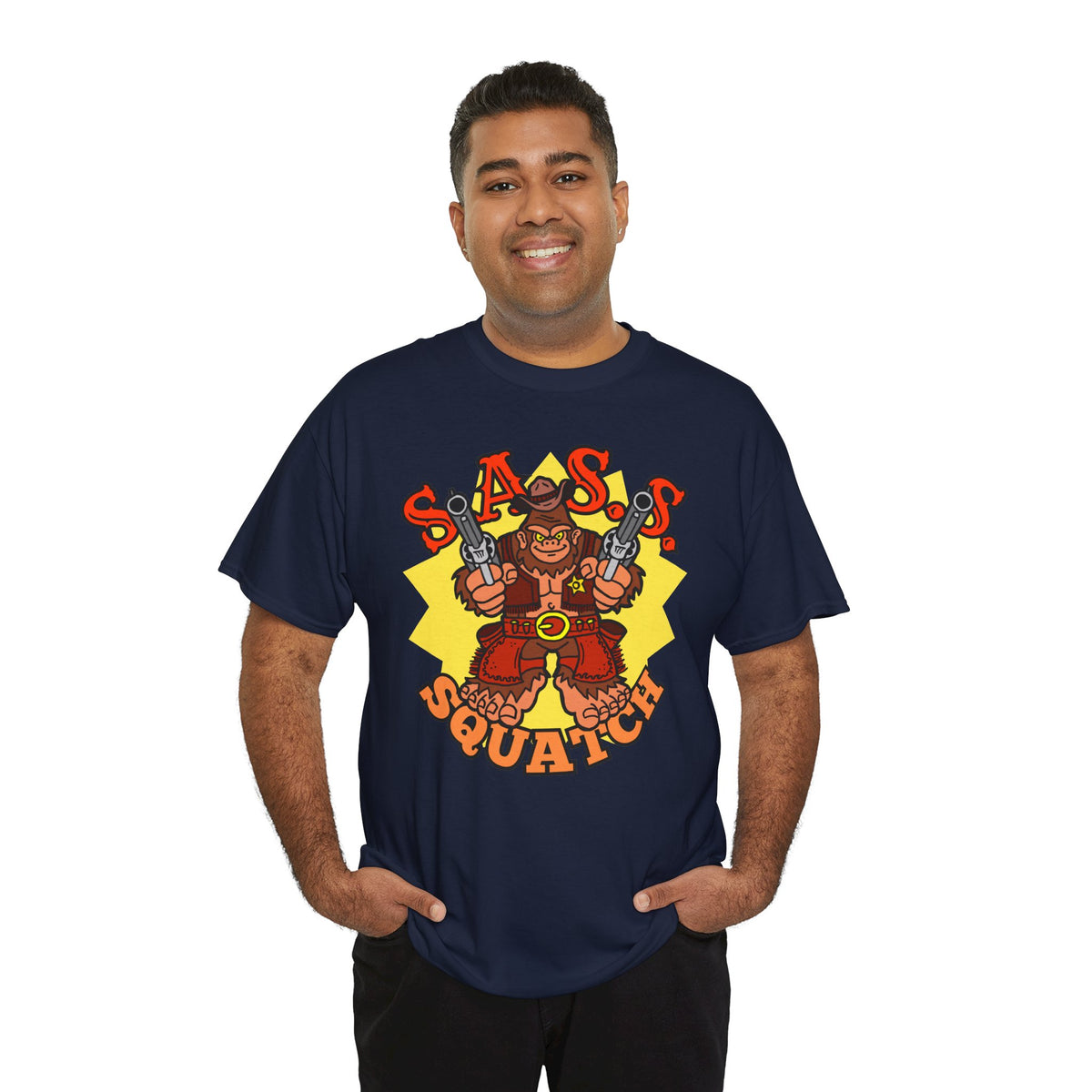 SASS-Squatch Unisex Heavy Cotton Tee