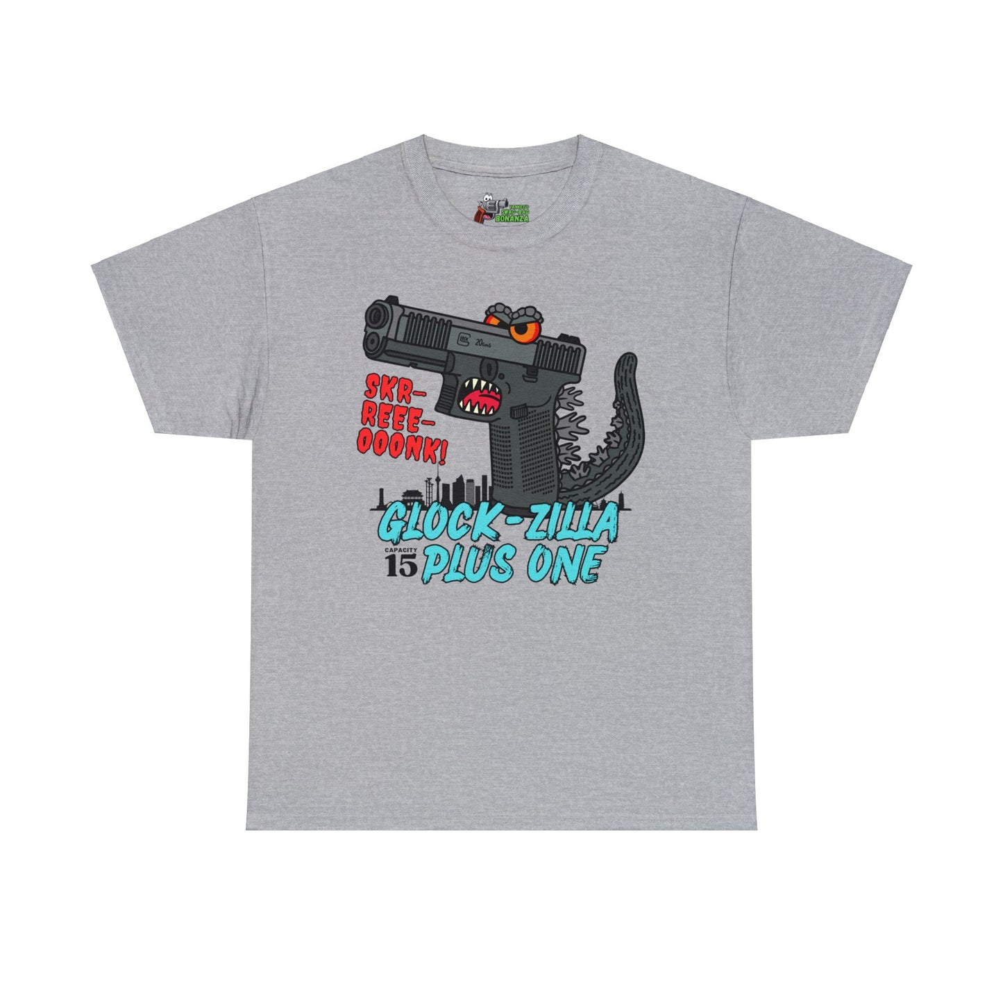 Glock-zilla! Unisex Heavy Cotton Tee