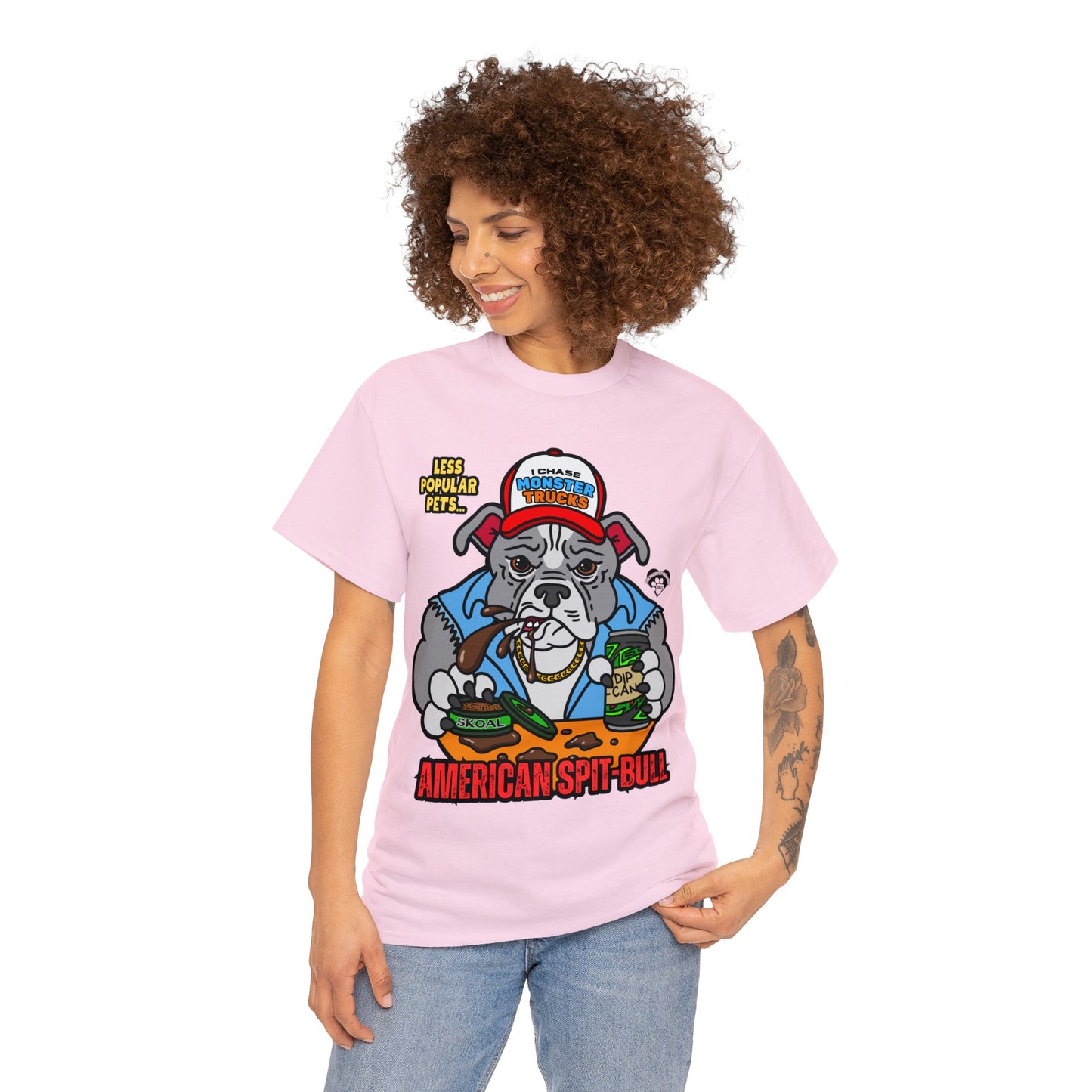 American Spit-Bull! Unisex Heavy Cotton Tee