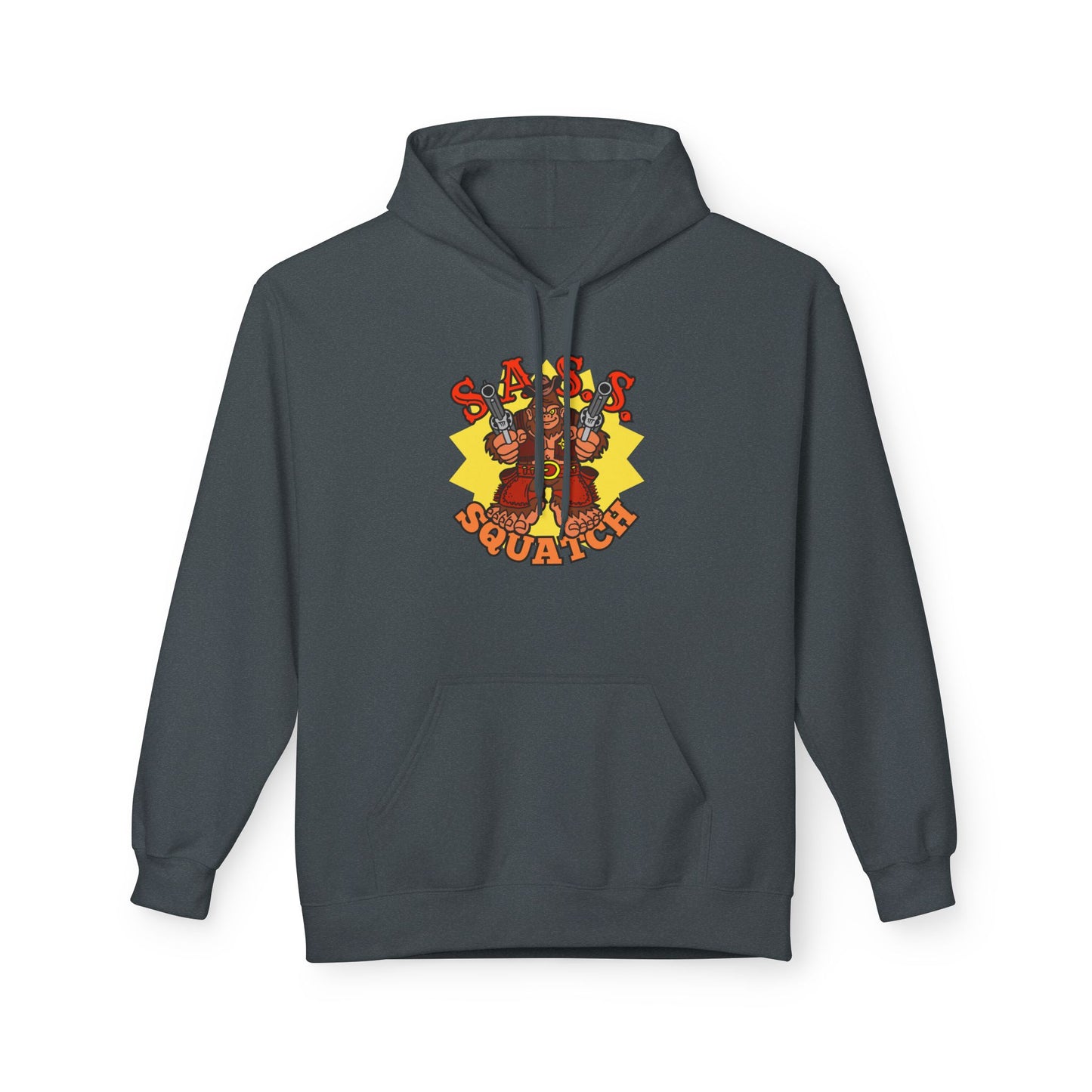 SASS-Squatch! Unisex Midweight Softstyle Fleece Hoodie