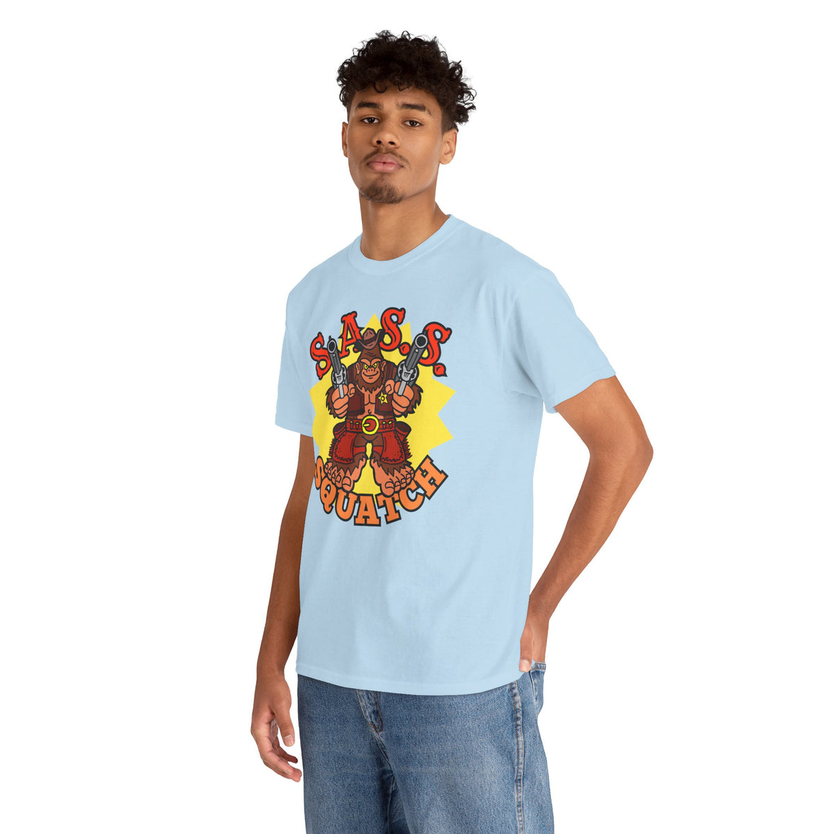 SASS-Squatch Unisex Heavy Cotton Tee