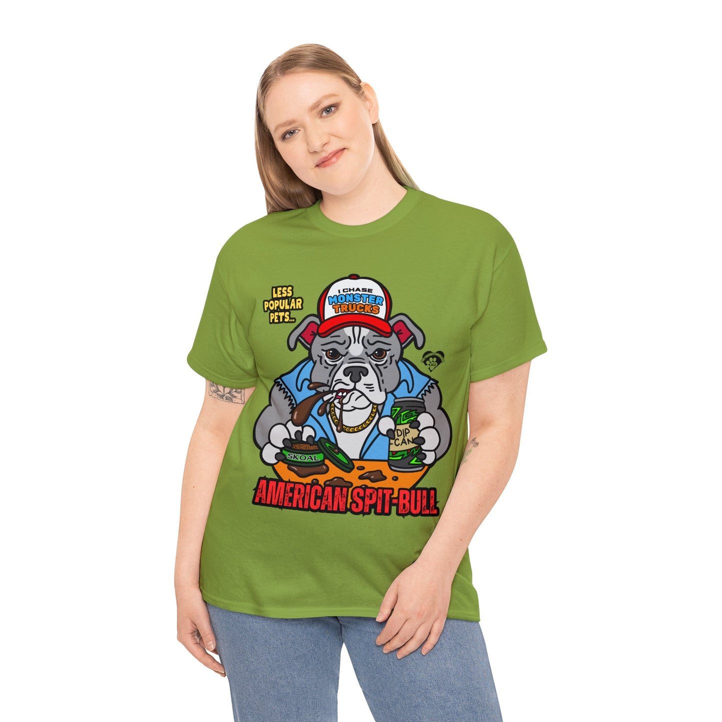 American Spit-Bull! Unisex Heavy Cotton Tee