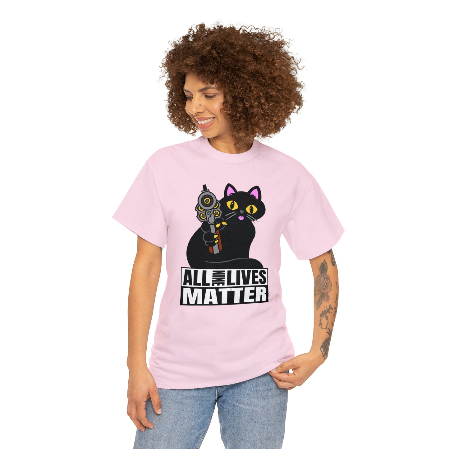 All9Lives Unisex Heavy Cotton Tee