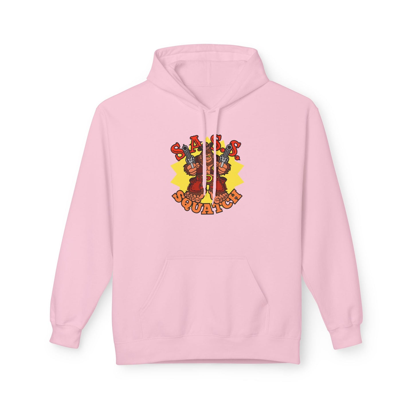 SASS-Squatch! Unisex Midweight Softstyle Fleece Hoodie
