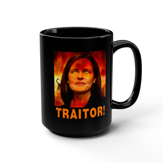 ACB Traitor! Black Mug, 15oz