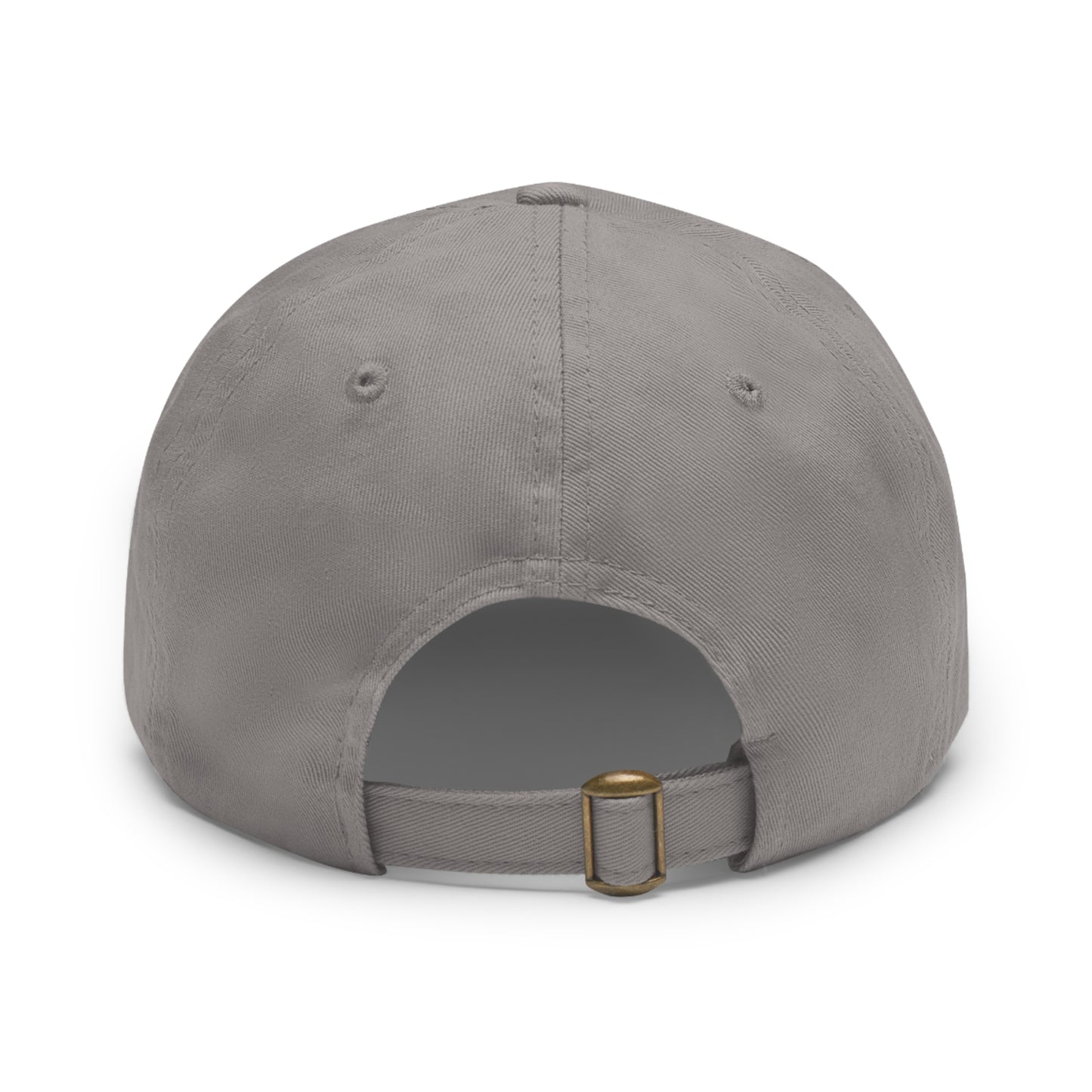 Pistol in My Pants! Dad Hat with Leather Patch (Rectangle)