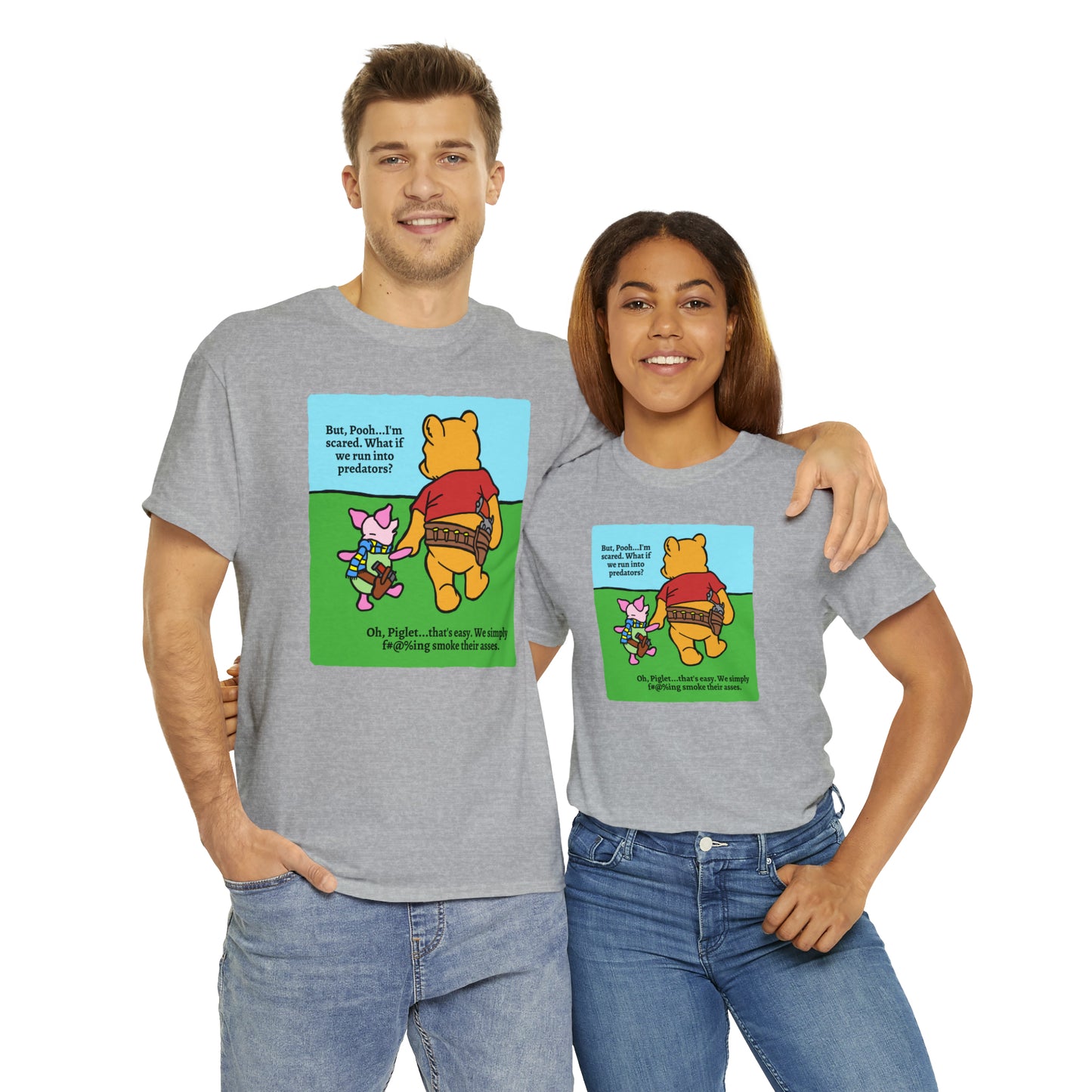 Pew & Piglet Unisex Heavy Cotton Tee