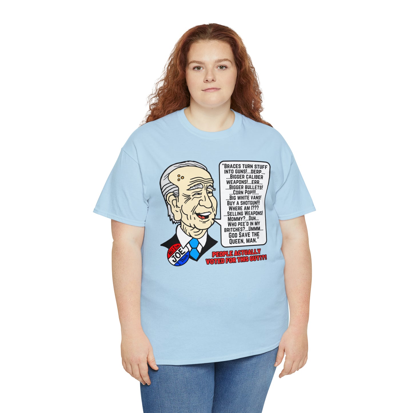 Biden Talk Unisex Heavy Cotton Tee