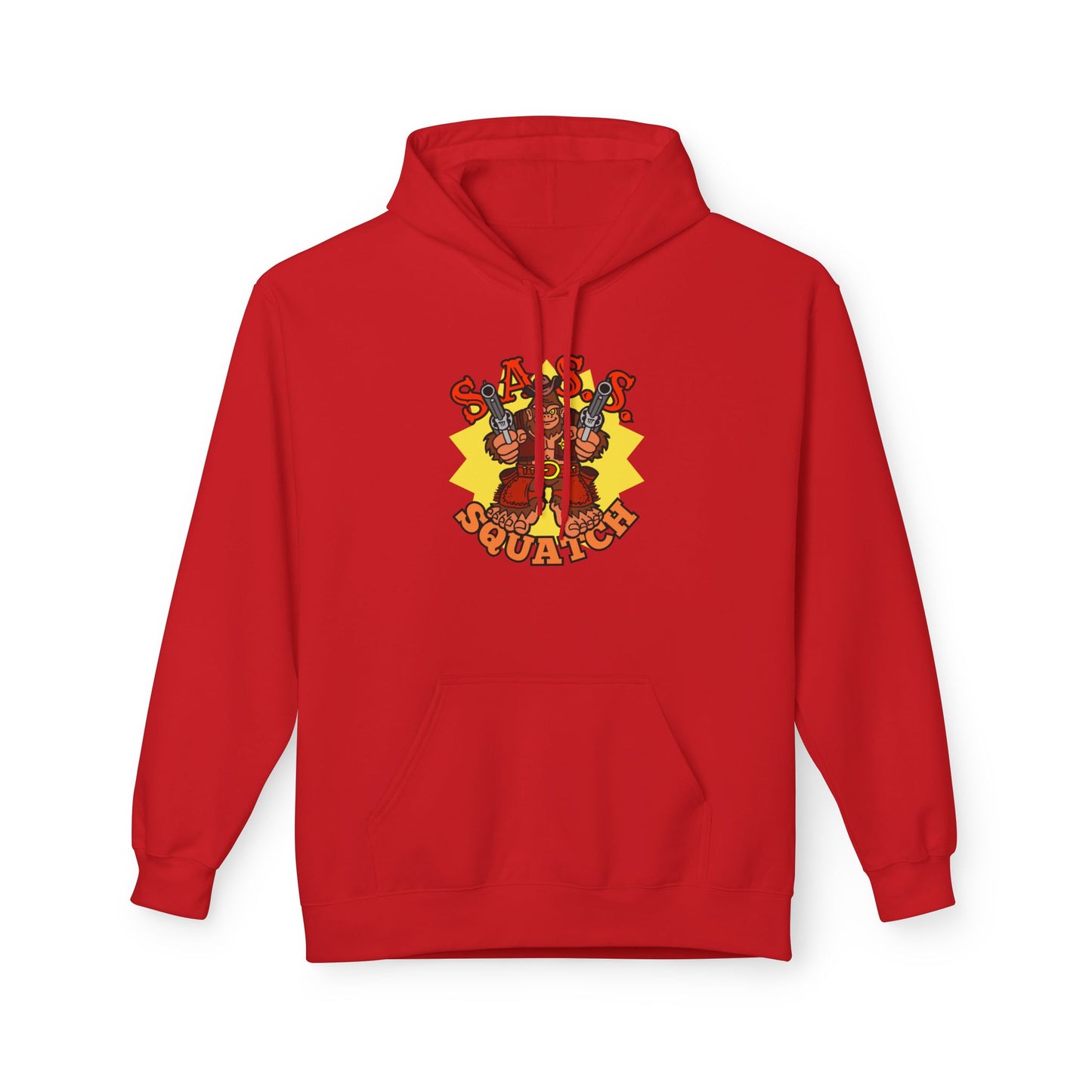 SASS-Squatch! Unisex Midweight Softstyle Fleece Hoodie