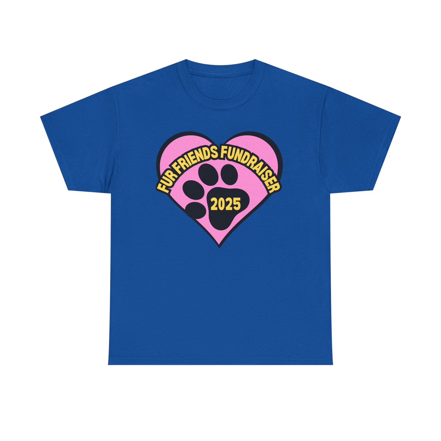 (FFF) Fur Friends Fundraiser '25 Unisex Heavy Cotton Tee