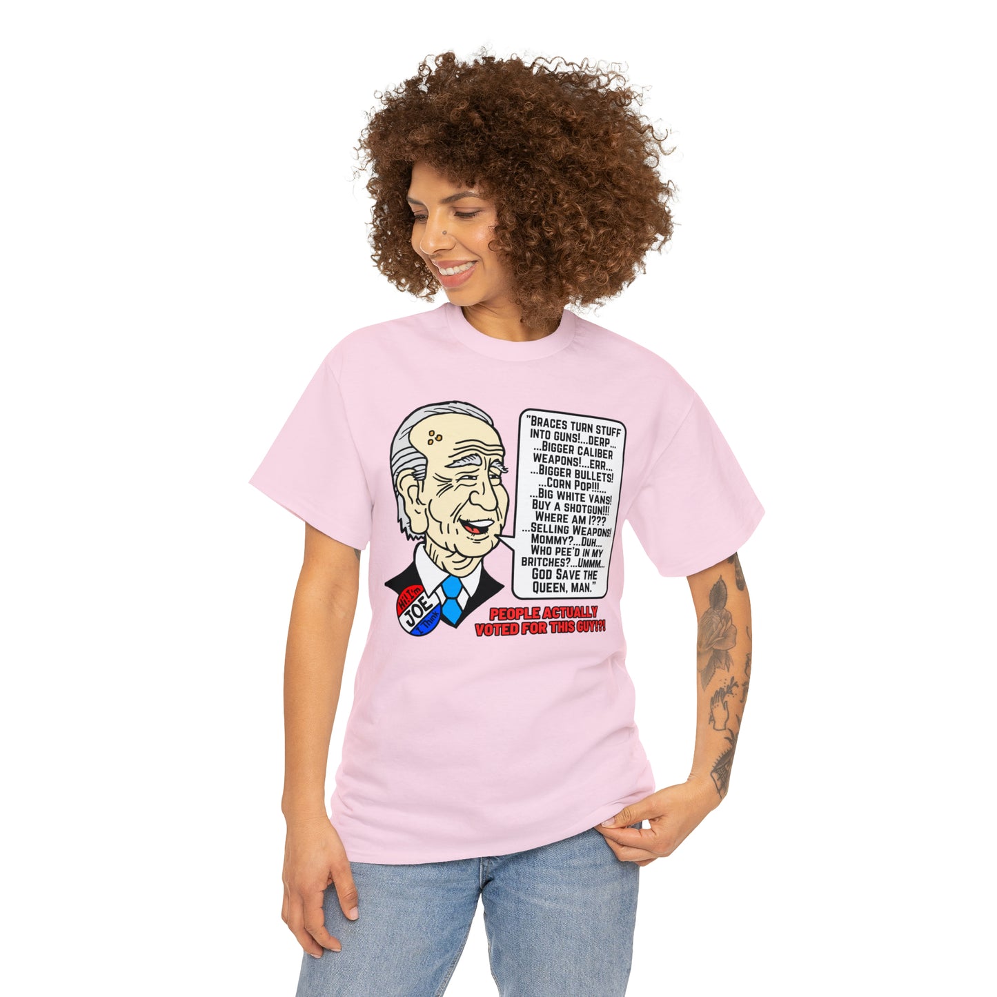 Biden Talk Unisex Heavy Cotton Tee