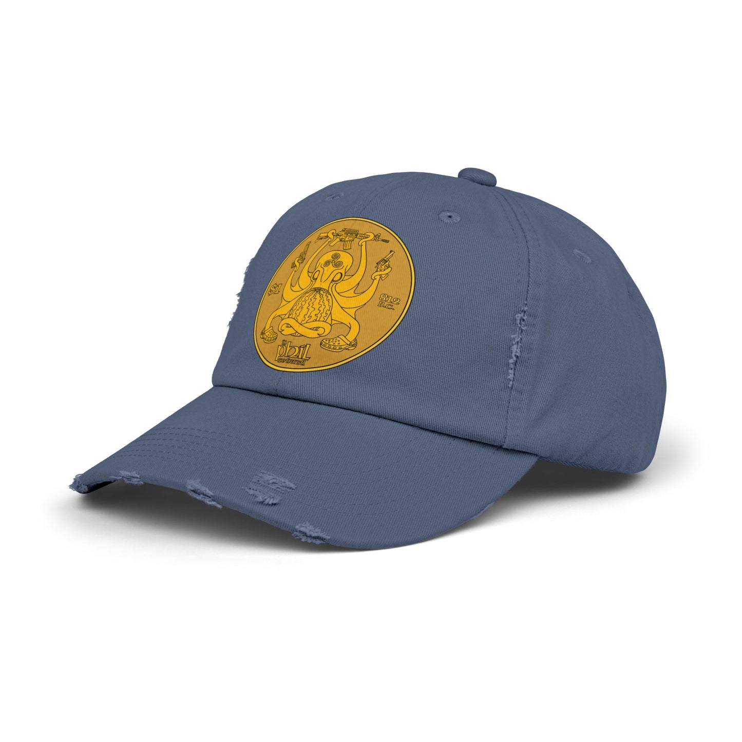 In Phil We Trust! Unisex Distressed Cap