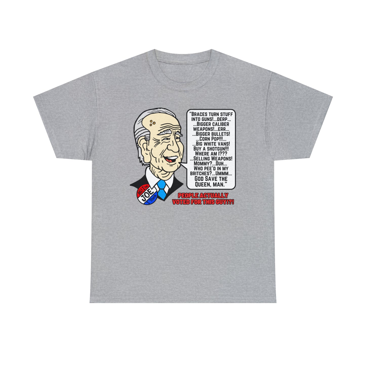 Biden Talk Unisex Heavy Cotton Tee