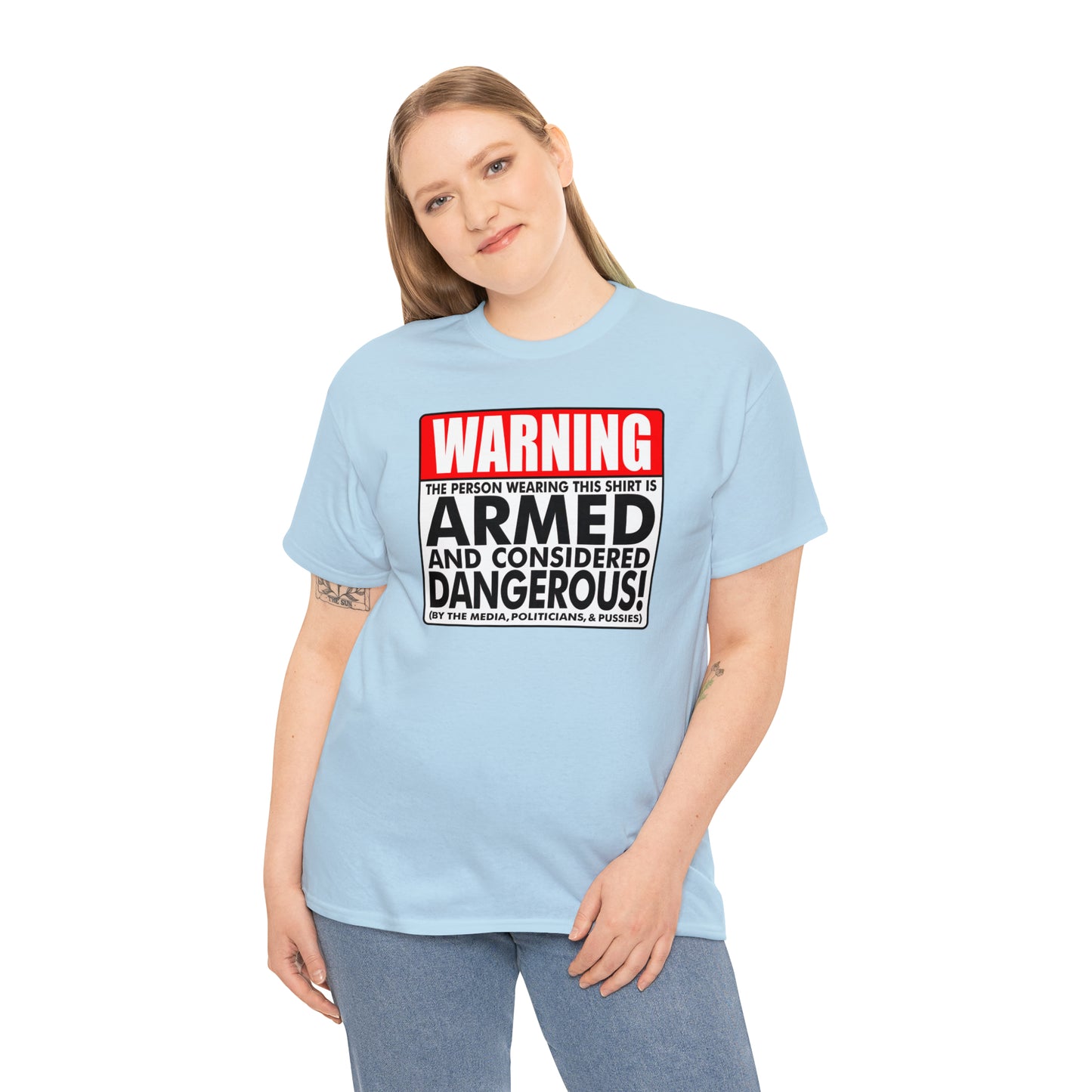 Armed & Dangerous? Unisex Heavy Cotton Tee