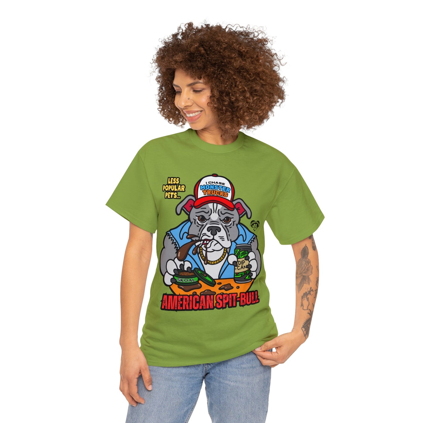 American Spit-Bull! Unisex Heavy Cotton Tee