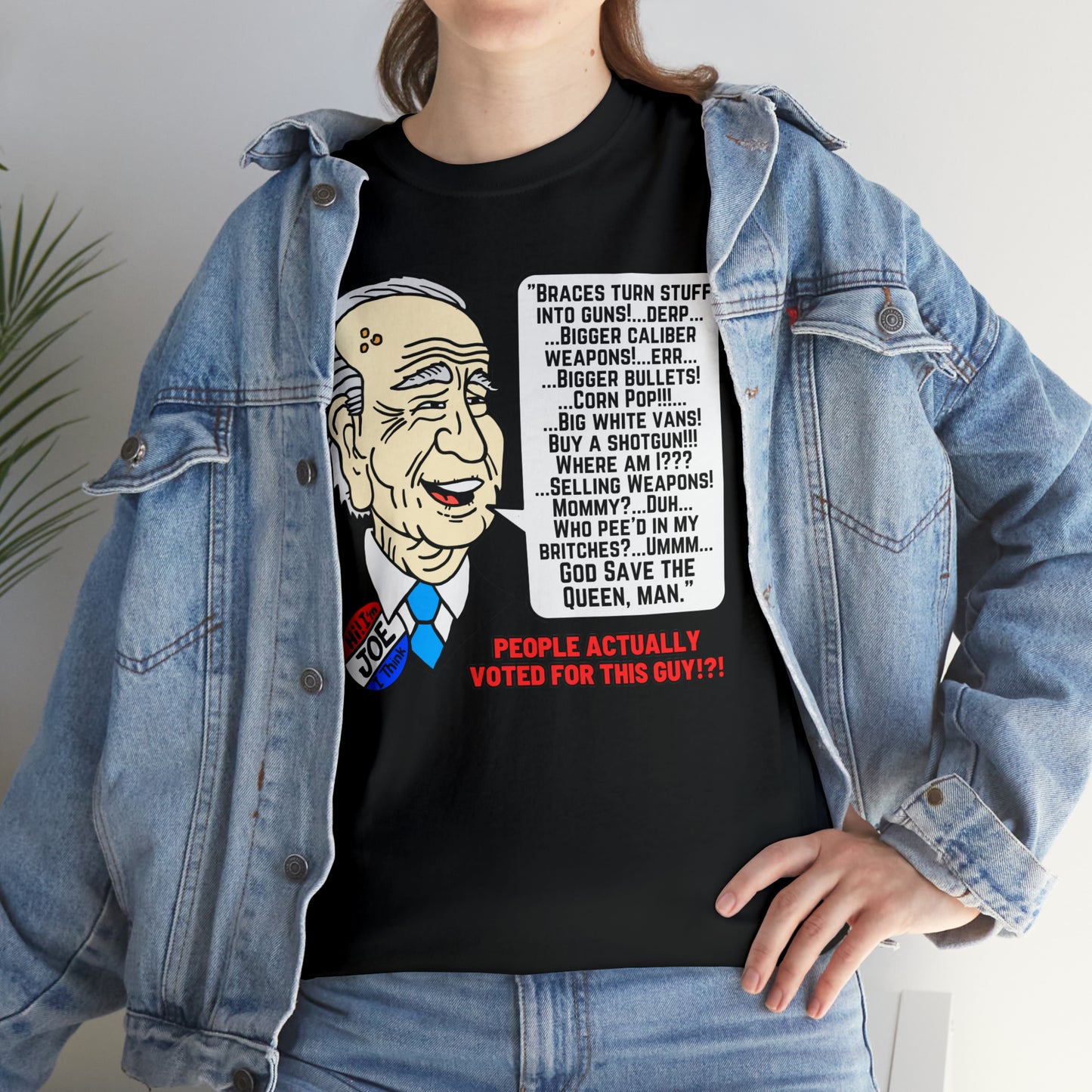 Biden Talk Unisex Heavy Cotton Tee