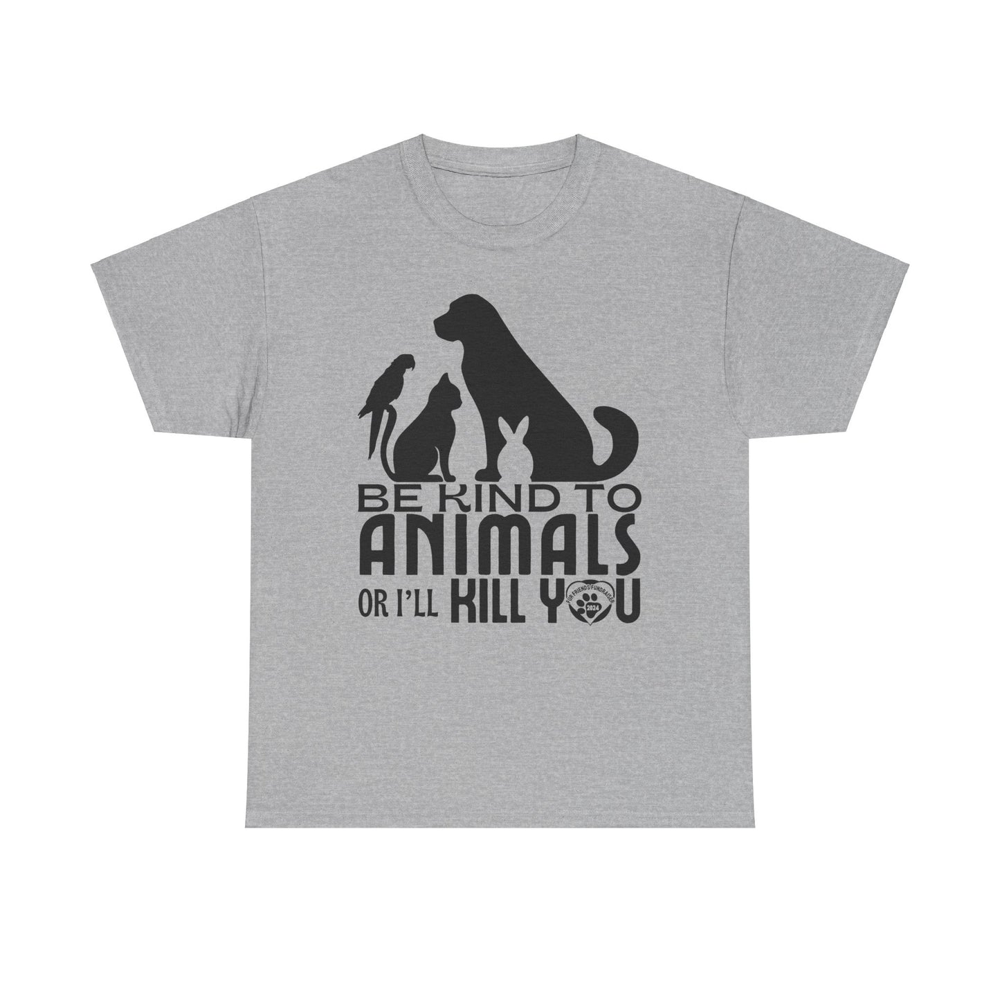 Be Kind (Save a Pet!) Unisex Heavy Cotton Tee