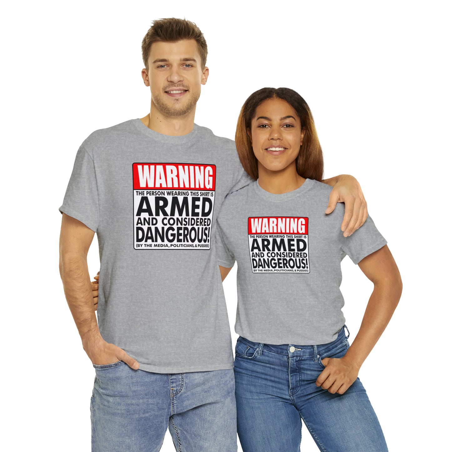 Armed & Dangerous? Unisex Heavy Cotton Tee