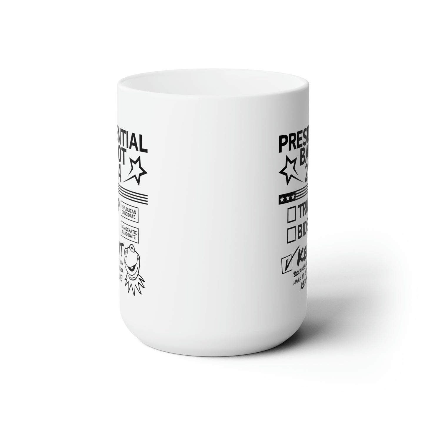 2024 Ballot! Ceramic Mug 15oz