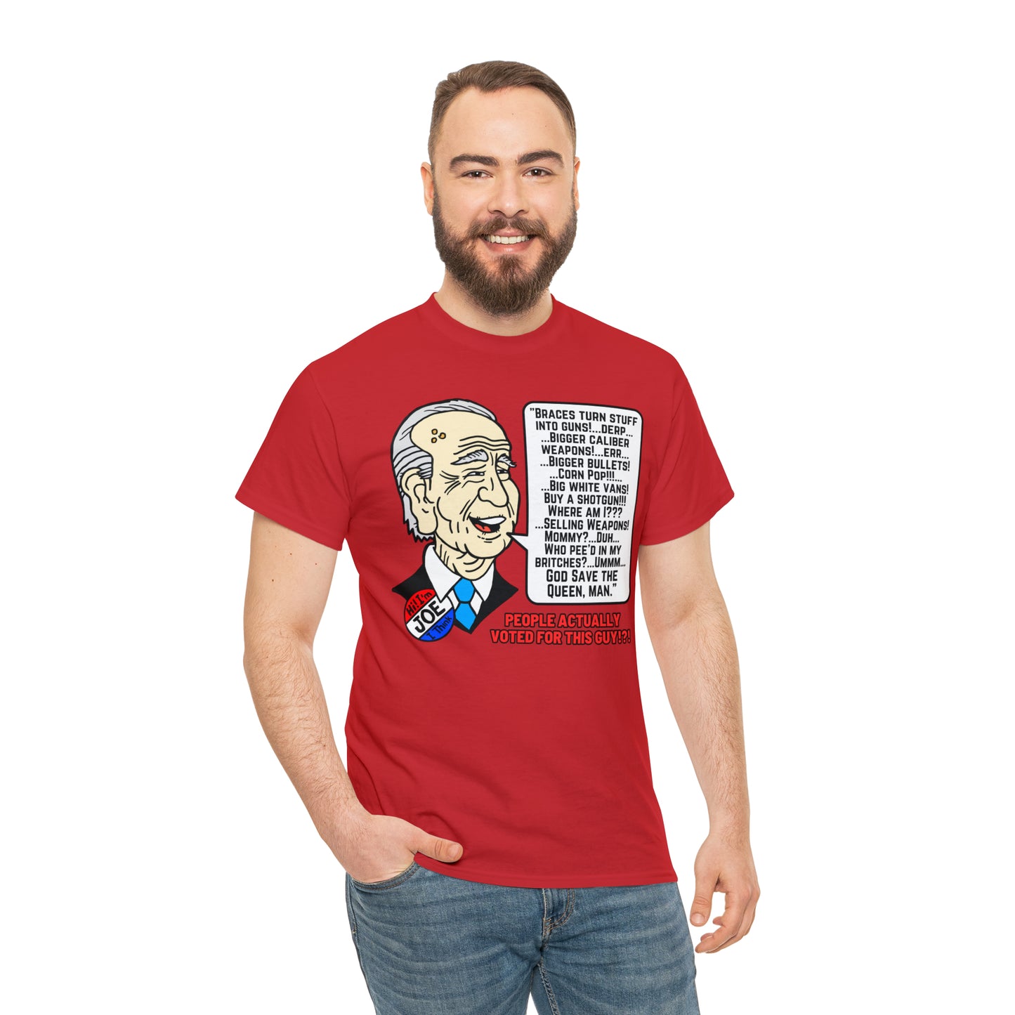 Biden Talk Unisex Heavy Cotton Tee