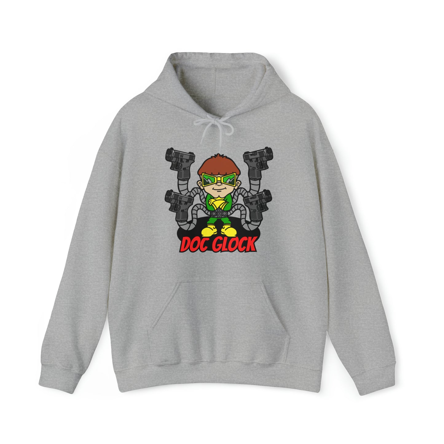 Doctor Glocktopus! Unisex Heavy Blend™ Hooded Sweatshirt