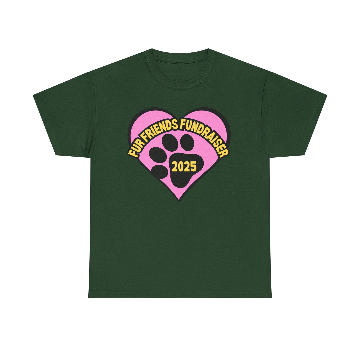 (FFF) Fur Friends Fundraiser '25 Unisex Heavy Cotton Tee