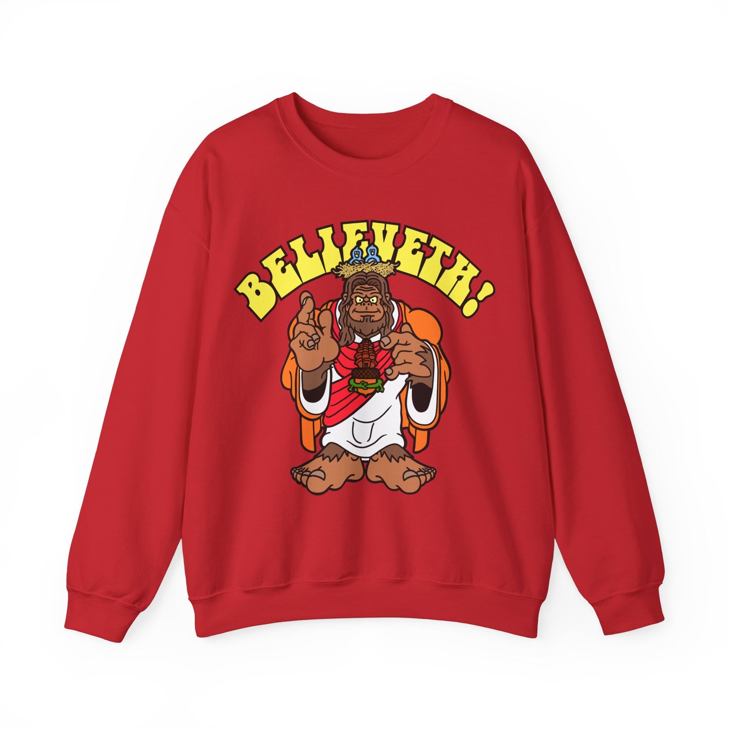 Believeth! Unisex Heavy Blend™ Crewneck Sweatshirt