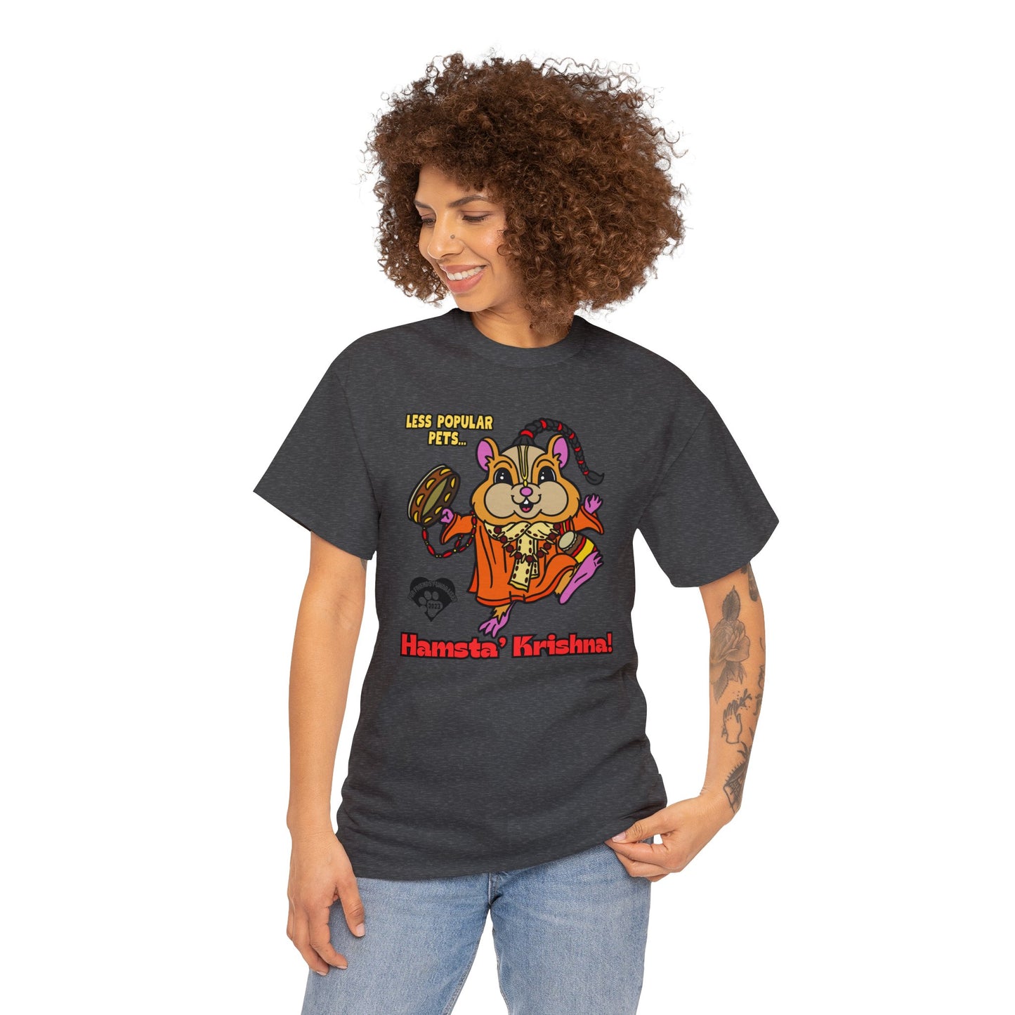 Hamsta' Krishna! Unisex Heavy Cotton Tee