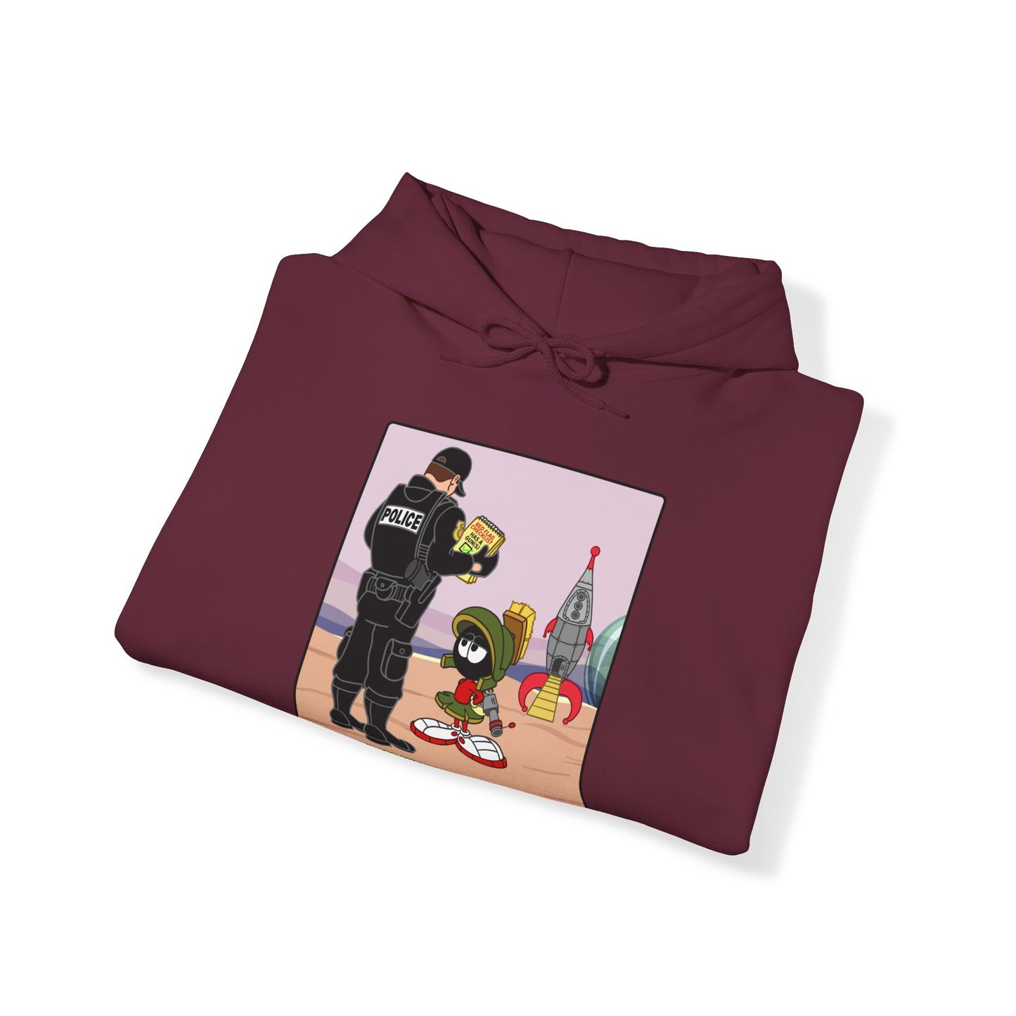 red Flagged & Green! Unisex Heavy Blend™ Hooded Sweatshirt