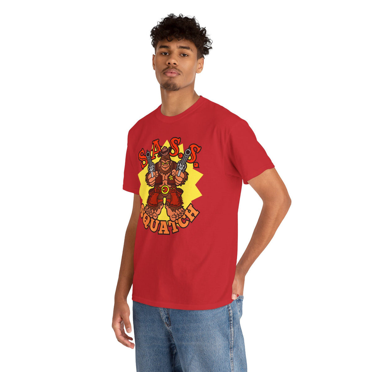 SASS-Squatch Unisex Heavy Cotton Tee