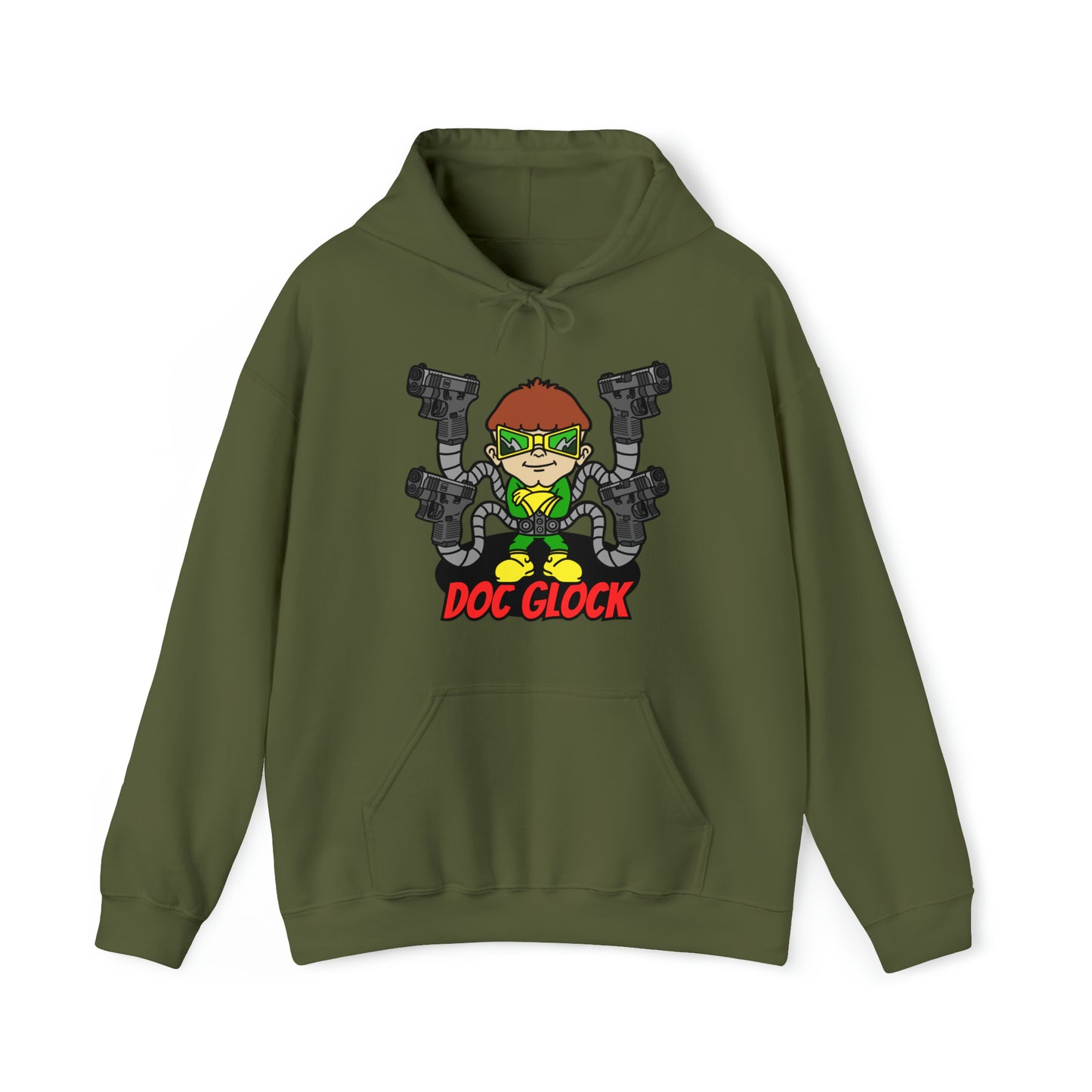 Doctor Glocktopus! Unisex Heavy Blend™ Hooded Sweatshirt