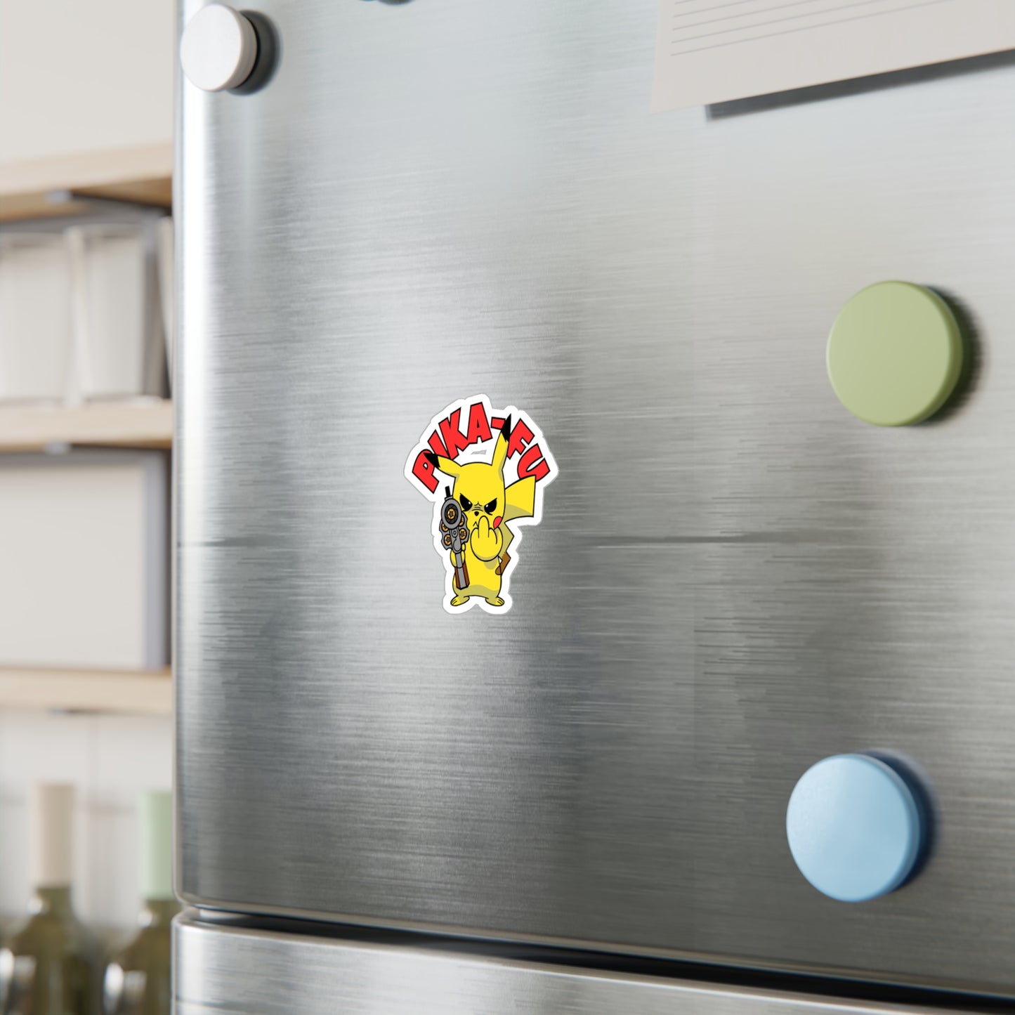 Pika-FU! Kiss-Cut Vinyl Decals