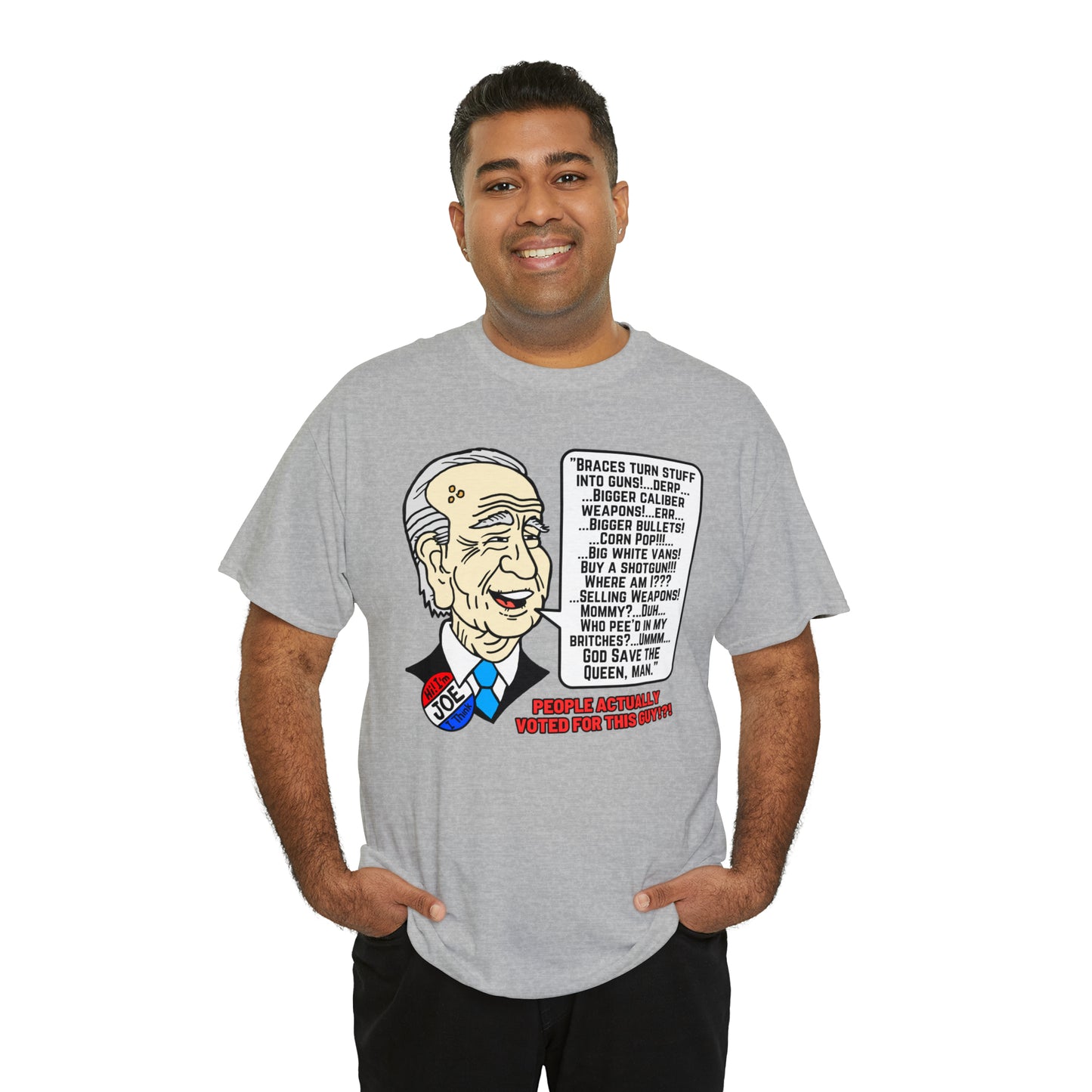 Biden Talk Unisex Heavy Cotton Tee