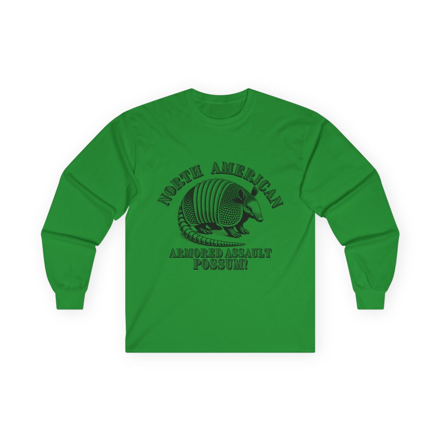 North American Armored Assault Possum! Unisex Ultra Cotton Long Sleeve Tee