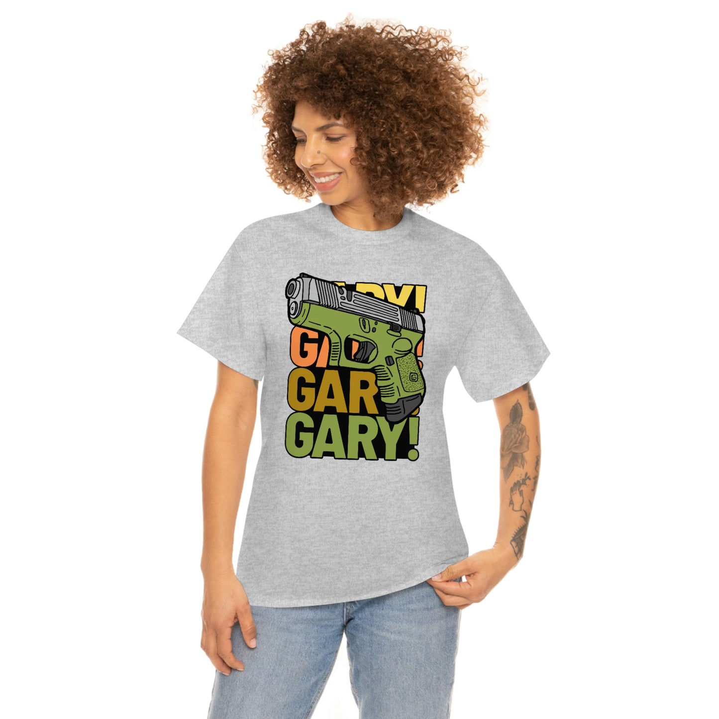 Gary the Glock Unisex Heavy Cotton Tee
