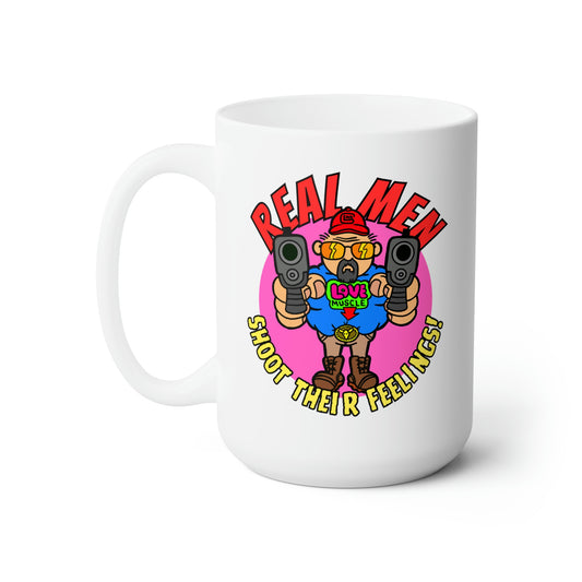 Real Men Ceramic Mug 15oz