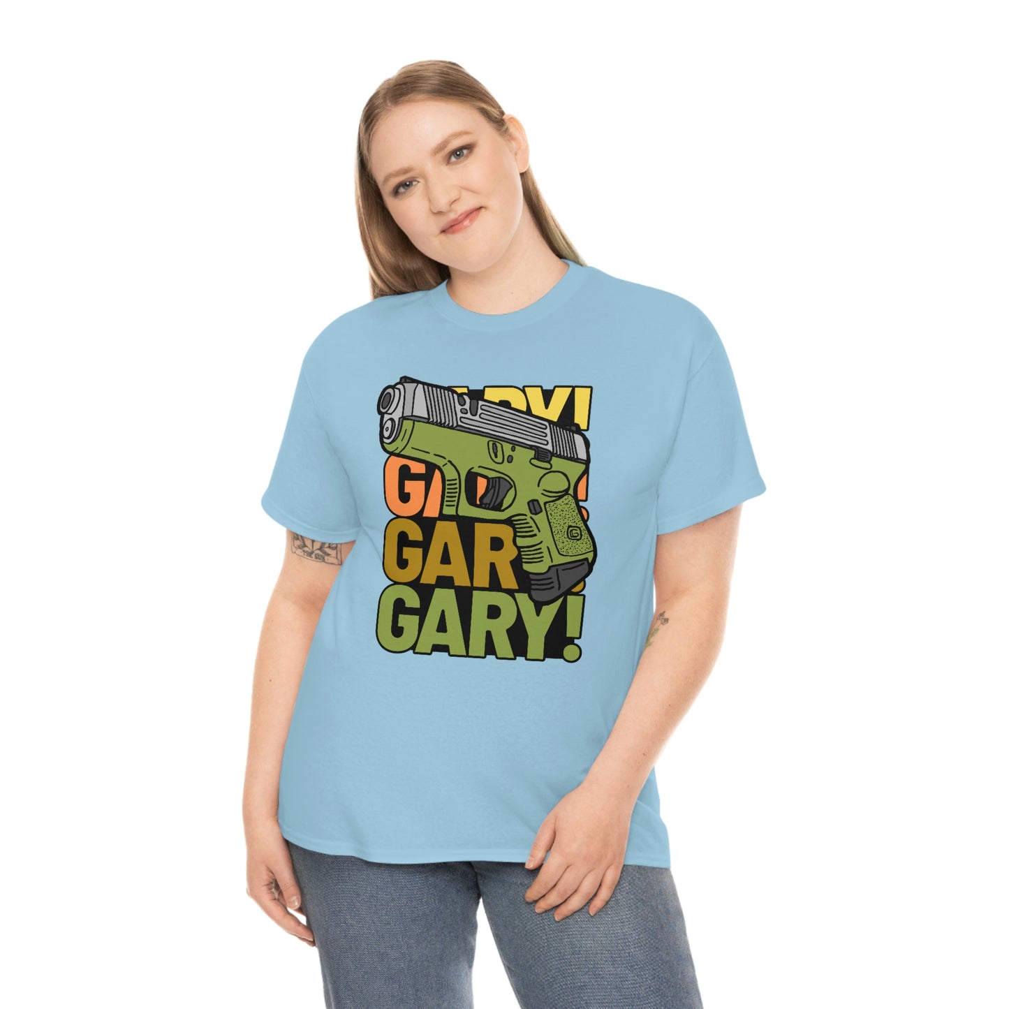 Gary the Glock Unisex Heavy Cotton Tee