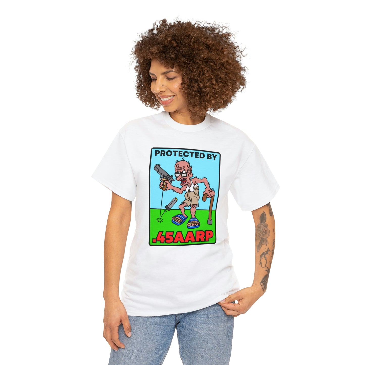 45AARP Unisex Heavy Cotton Tee