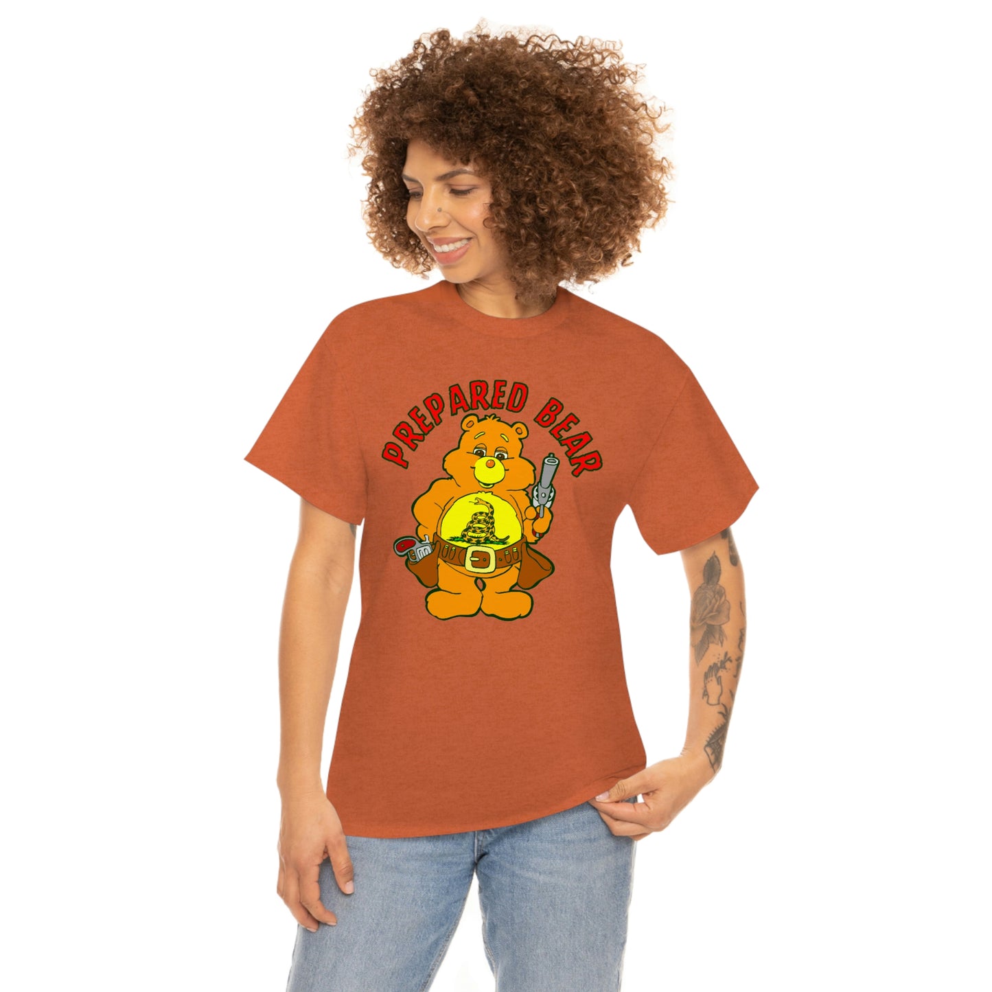 Prepared Bear Unisex Heavy Cotton Tee