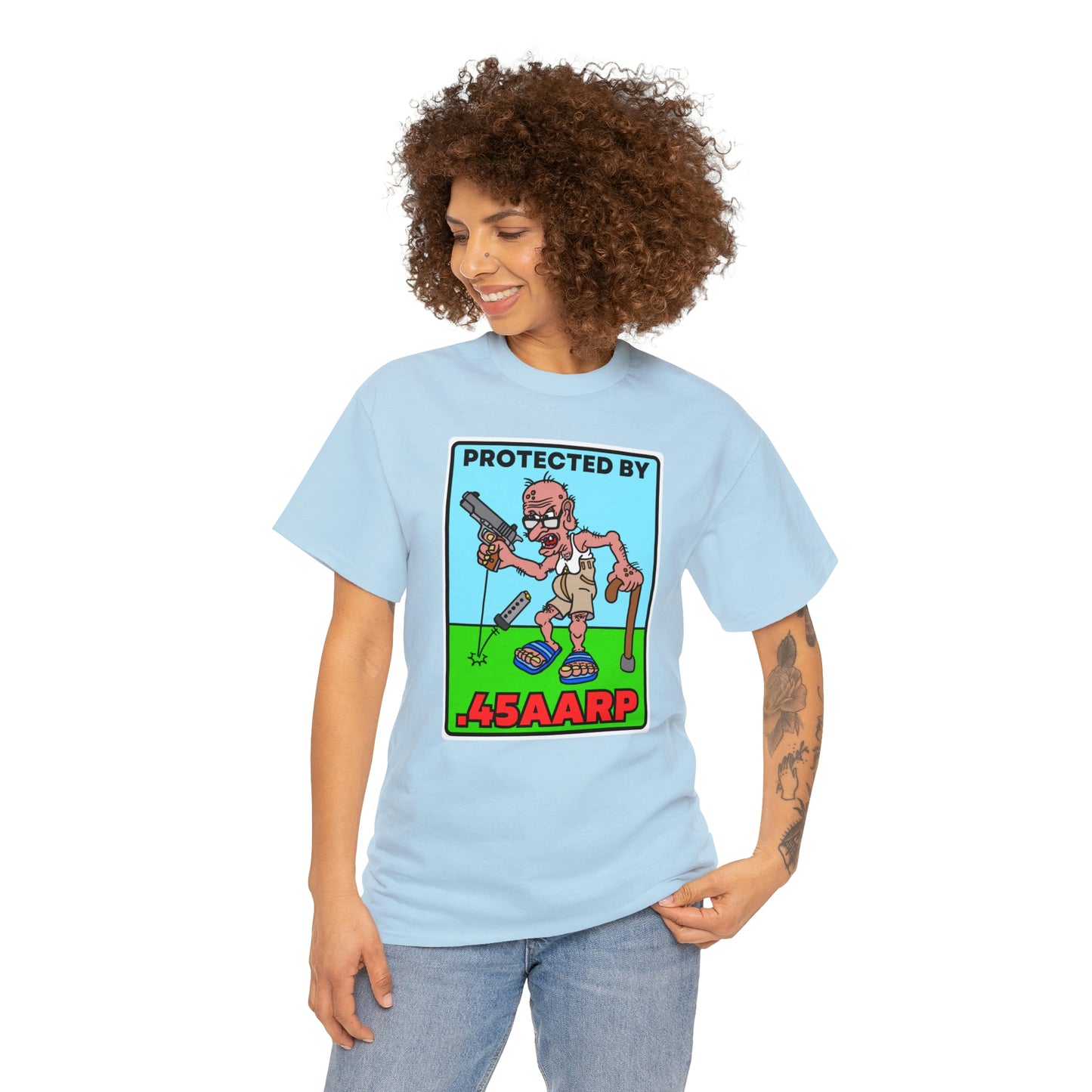 45AARP Unisex Heavy Cotton Tee